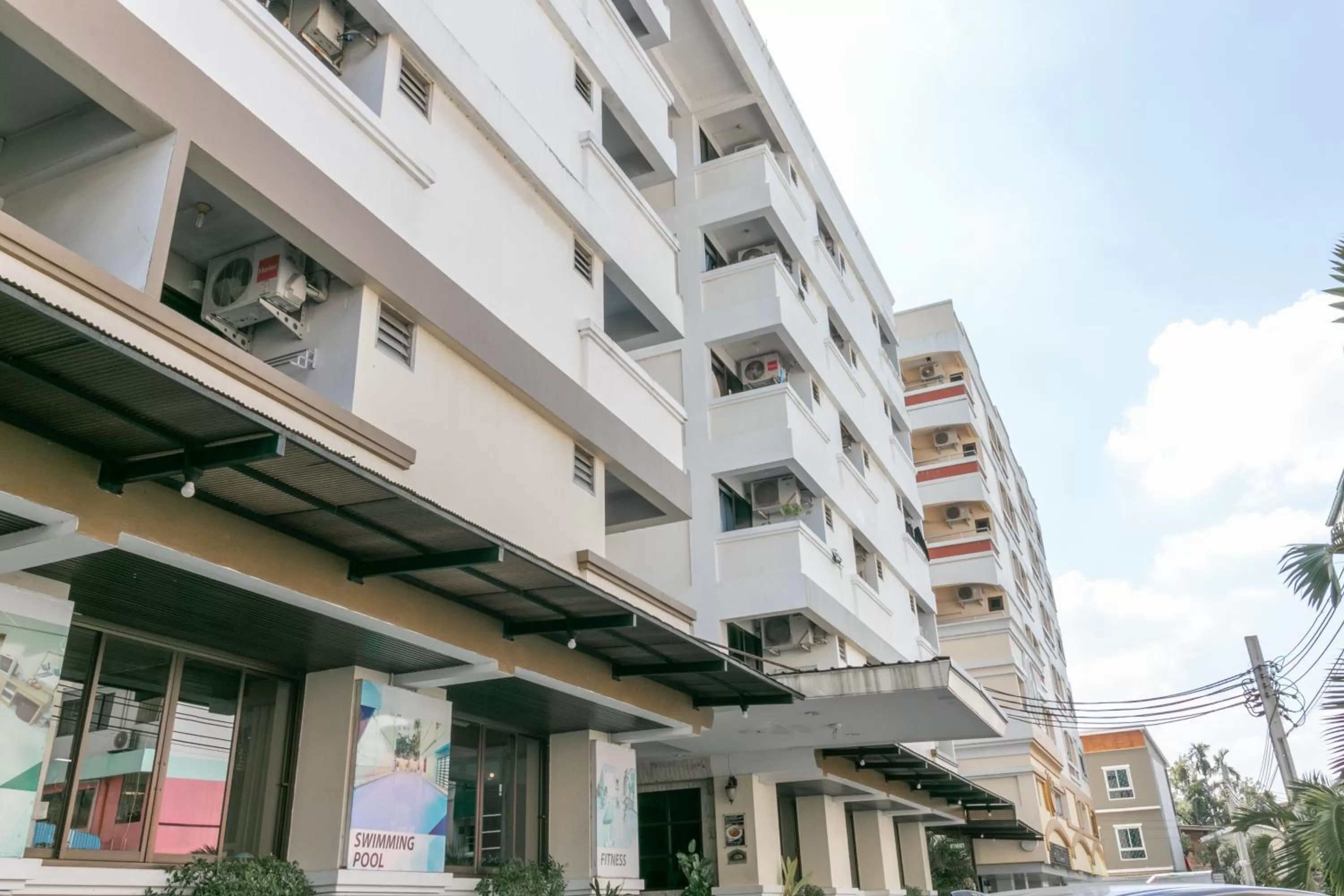 Property building in P Park Residence Charansanitwong