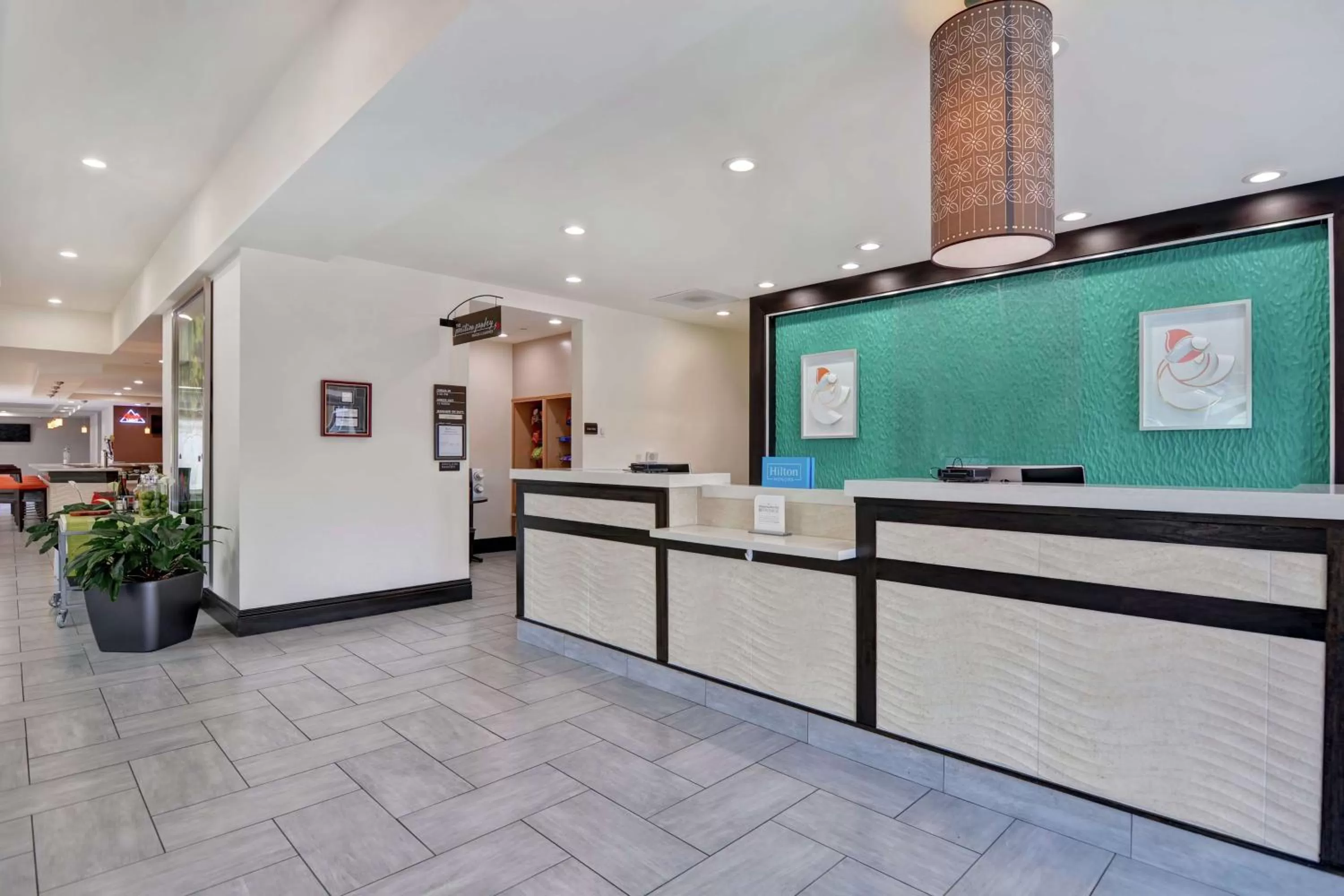 Lobby or reception in Hilton Garden Inn and Fayetteville Convention Center