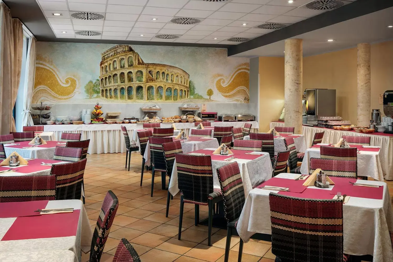 Breakfast, Restaurant/Places to Eat in Hotel Roma Prague