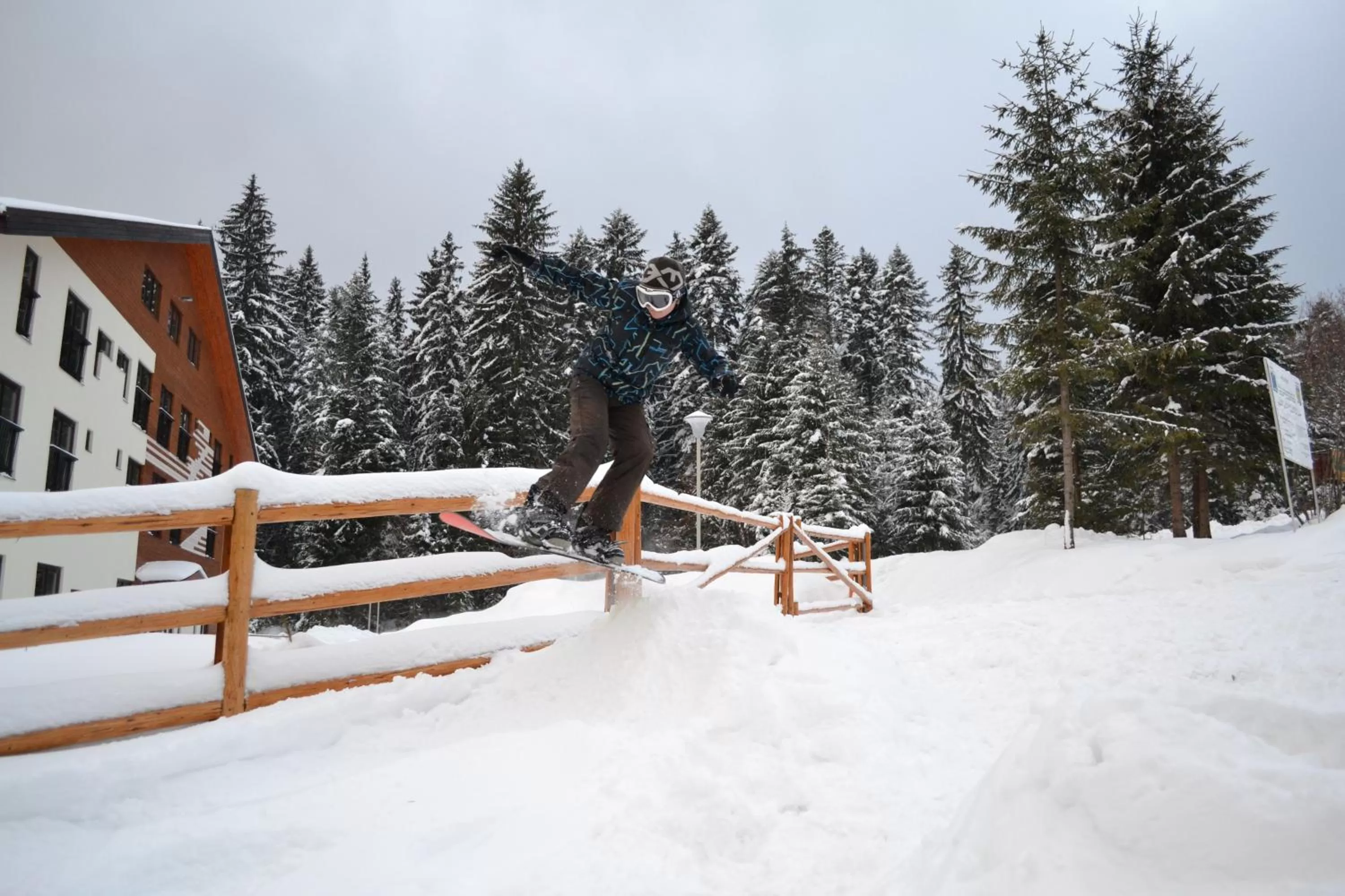 Area and facilities in Mountain-Rest Pension