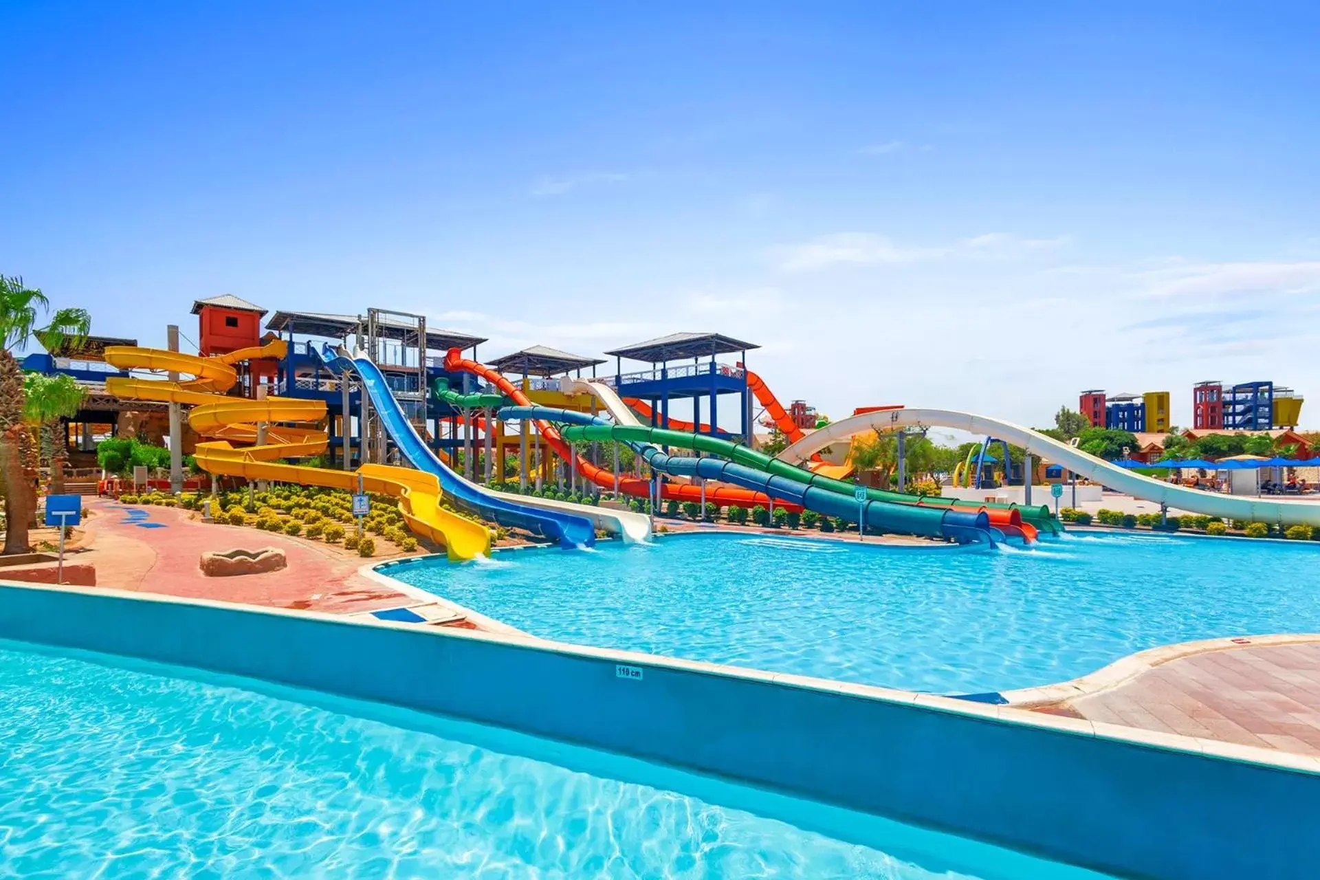 Aqua park, Water Park in Pickalbatros Jungle Aqua Park - Neverland Hurghada