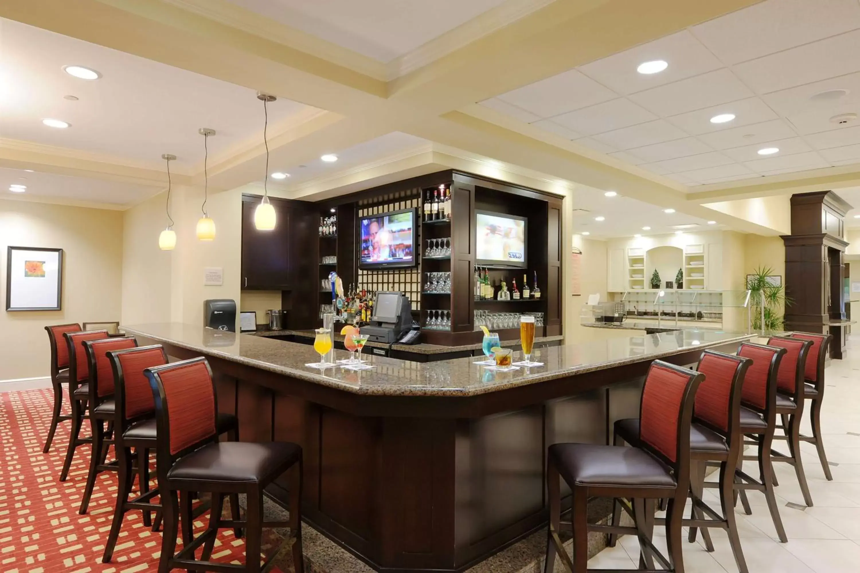 Lounge or bar, Lounge/Bar in Hilton Garden Inn Atlanta Airport North