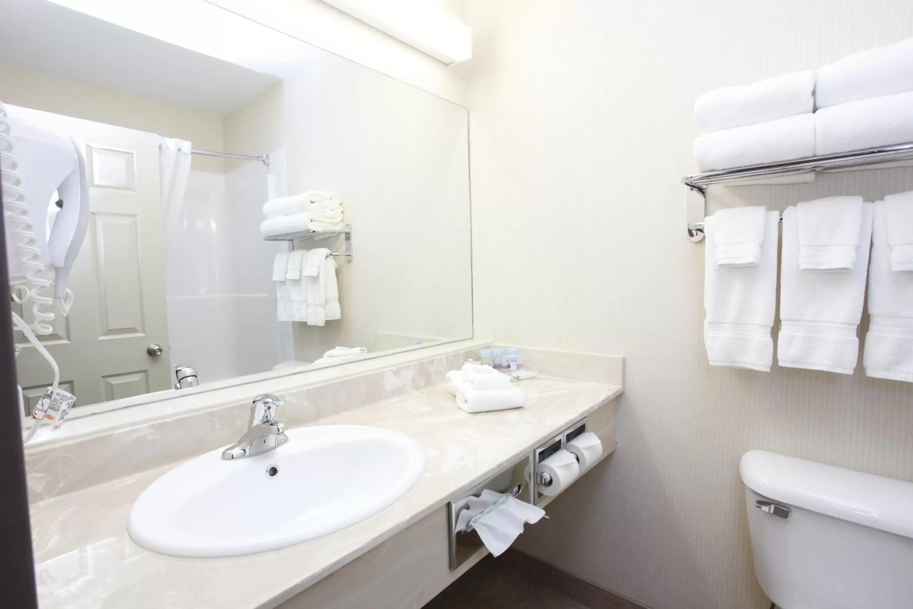 Bathroom in Pomeroy Inn and Suites Dawson Creek