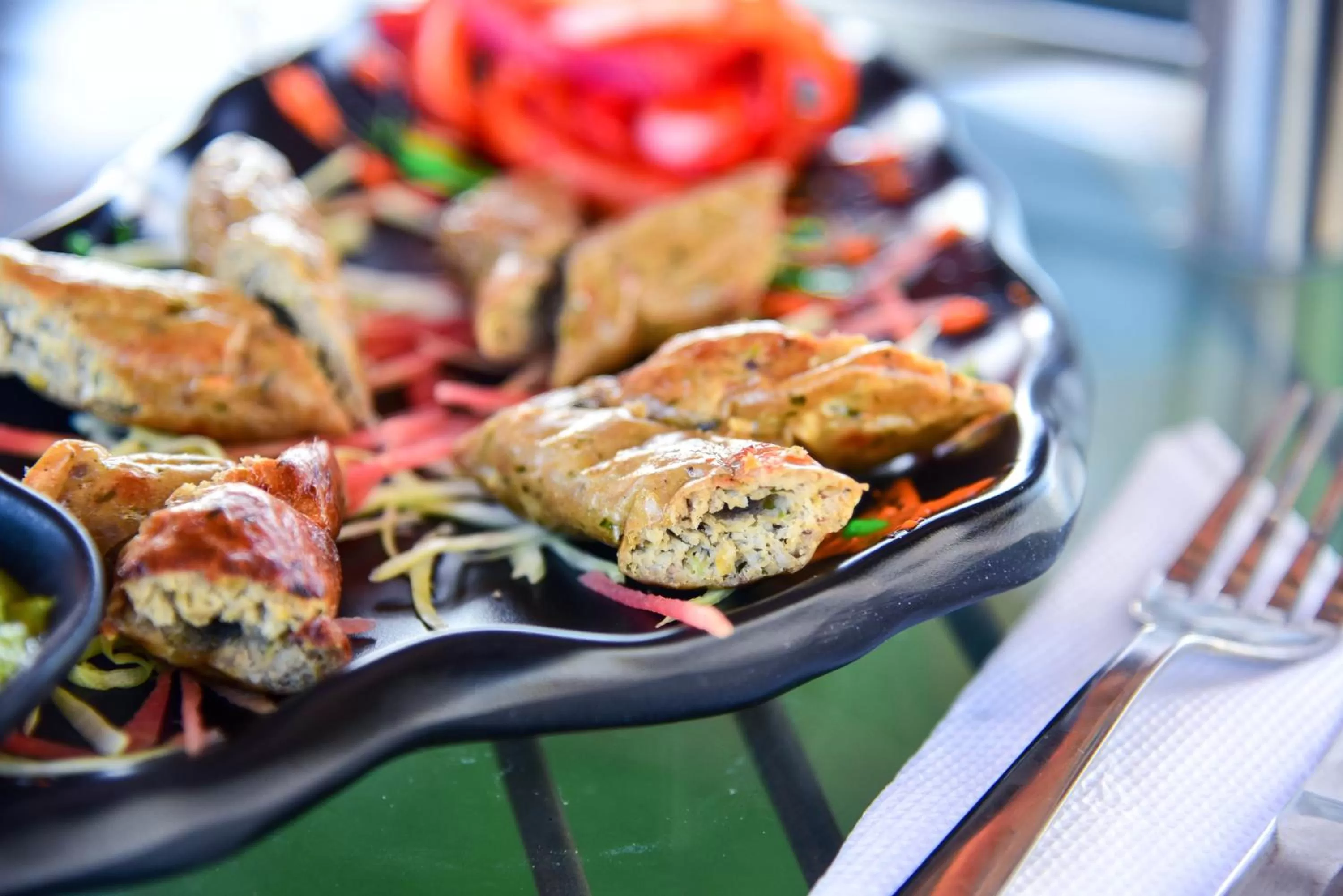 Food in Hotel Casa by the lake