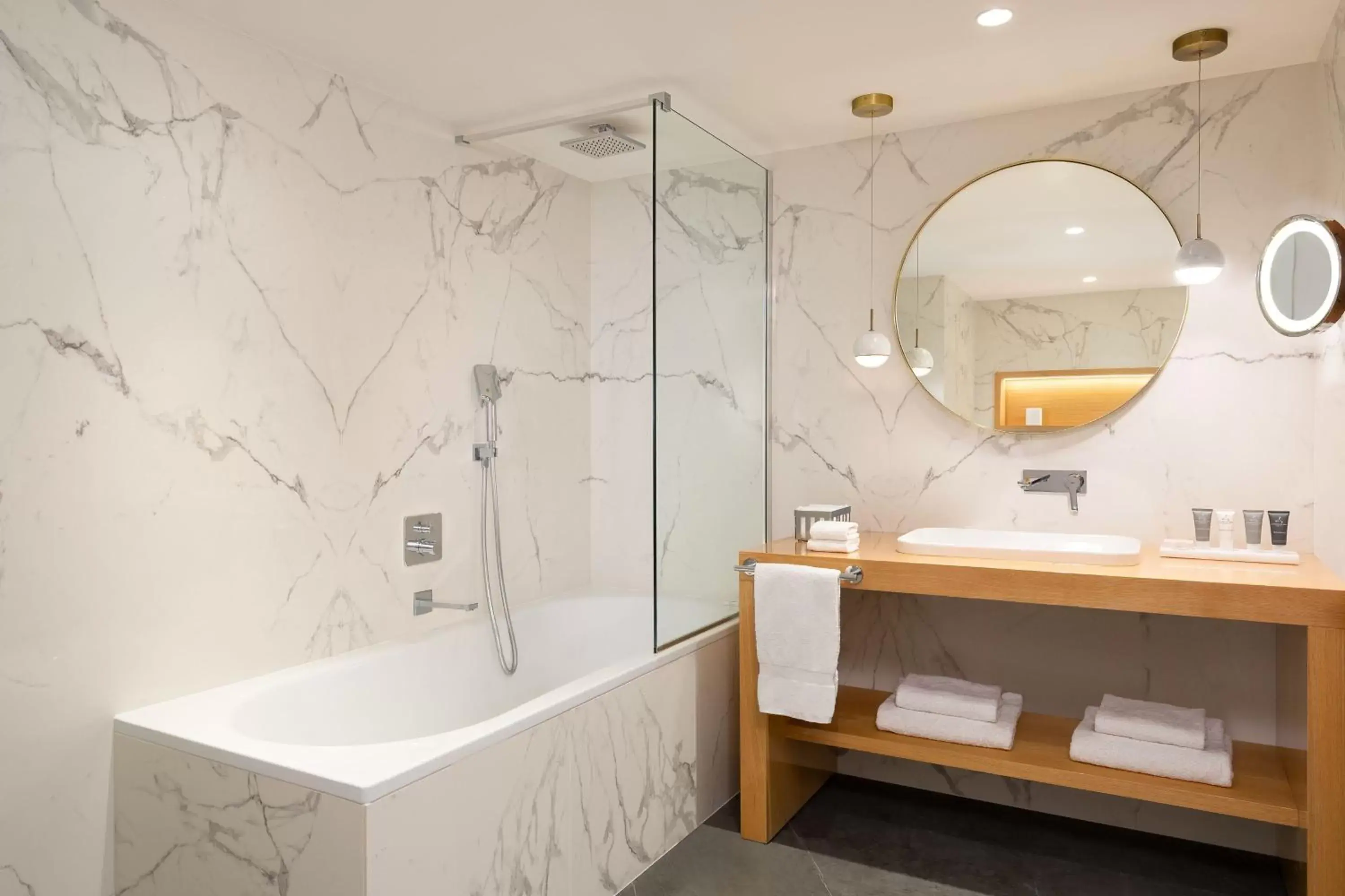 Bathroom in JW Marriott Cannes