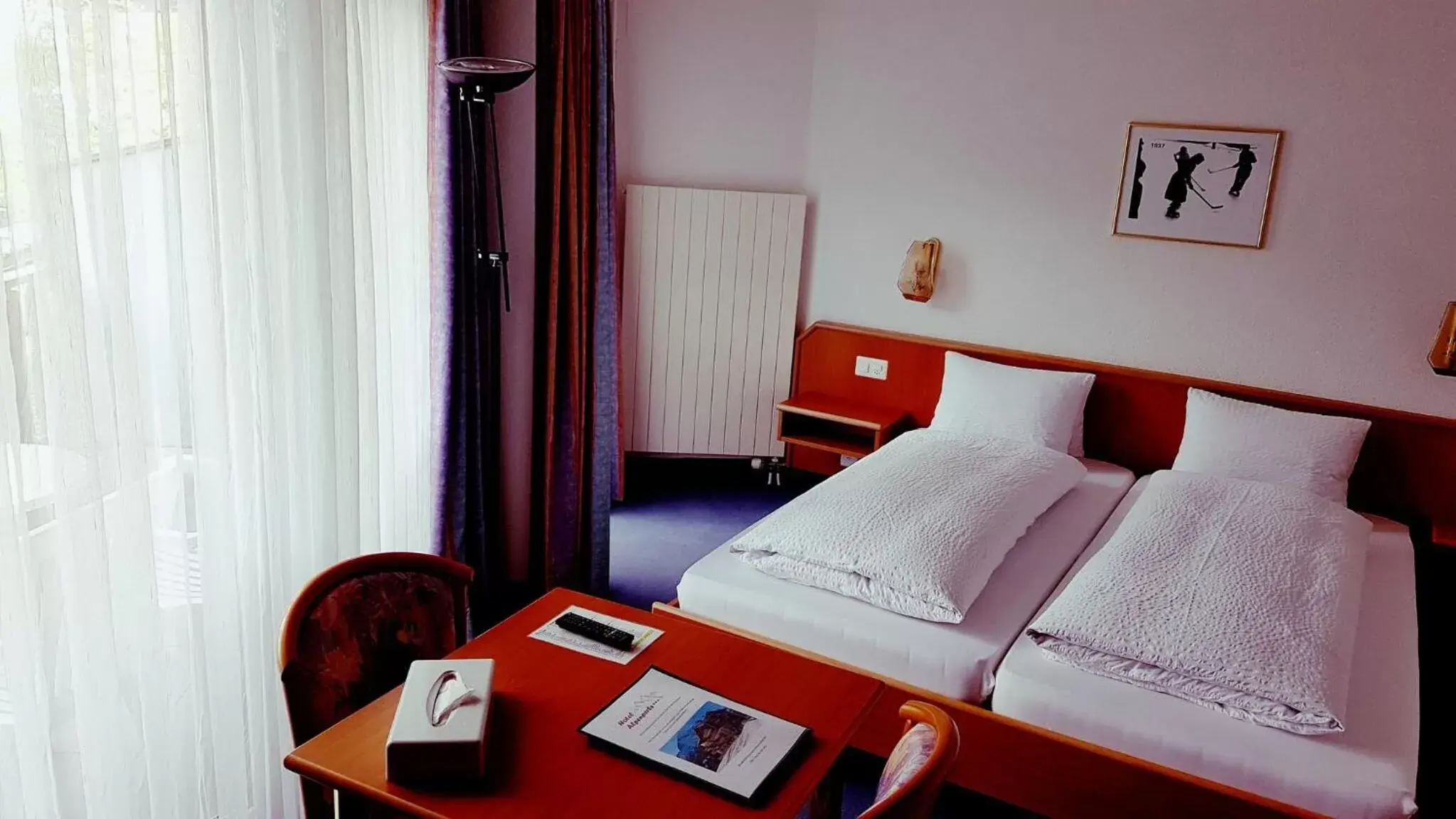 Photo of the whole room, Bed in Hotel Alpenperle