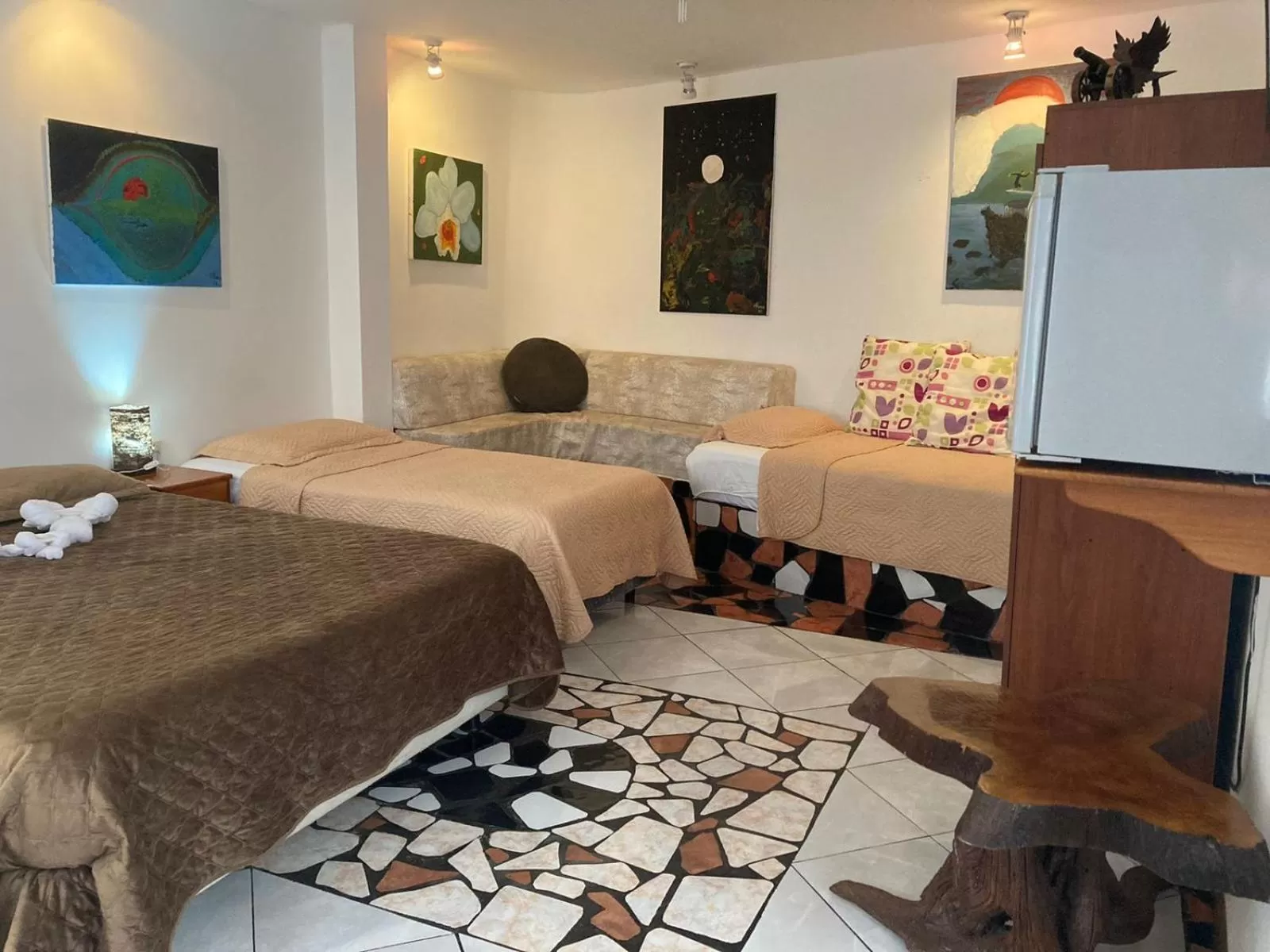 Photo of the whole room, Bed in La Fortaleza De Haro