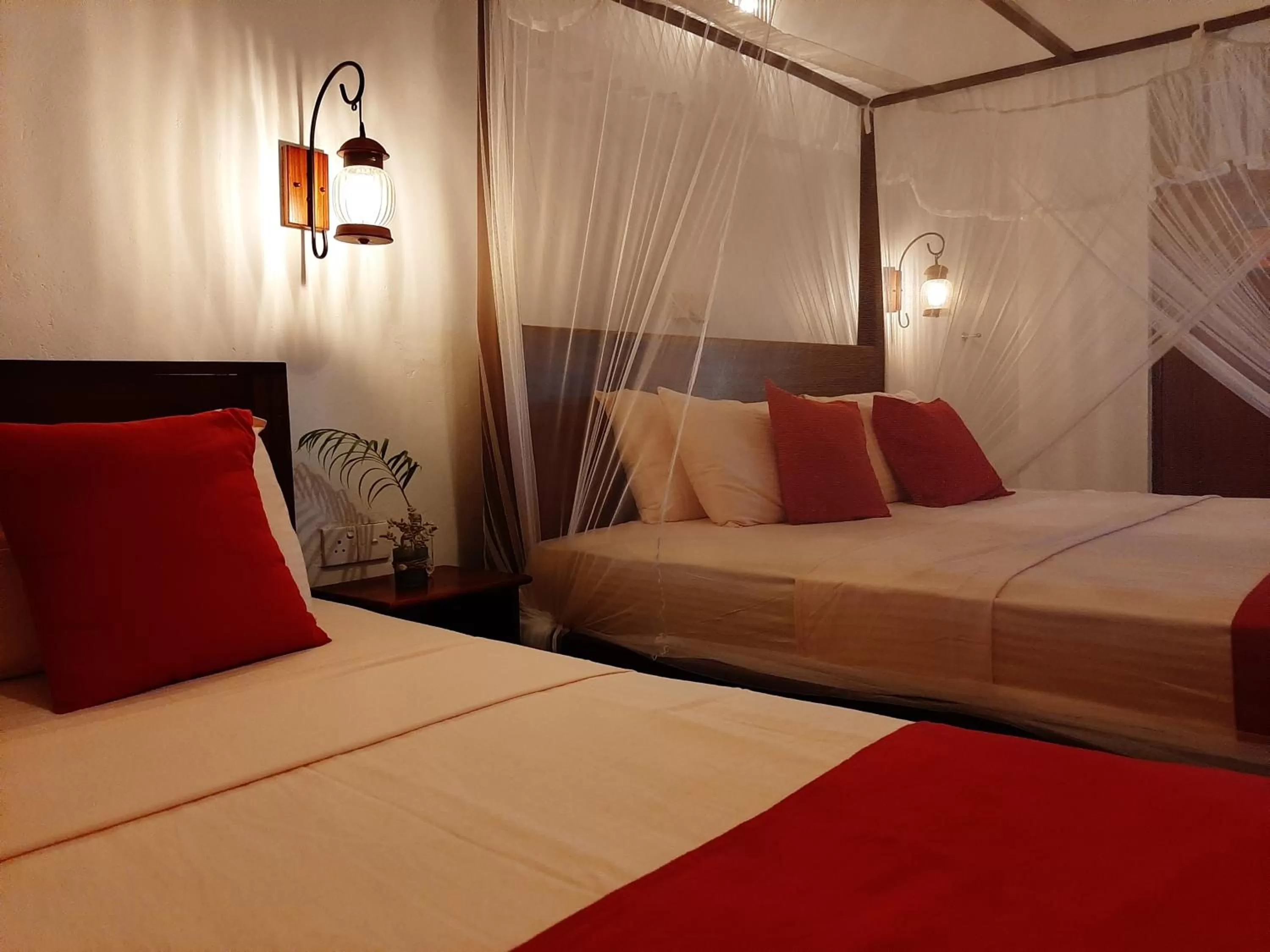 Bedroom, Bed in Weligama Ocean Breeze