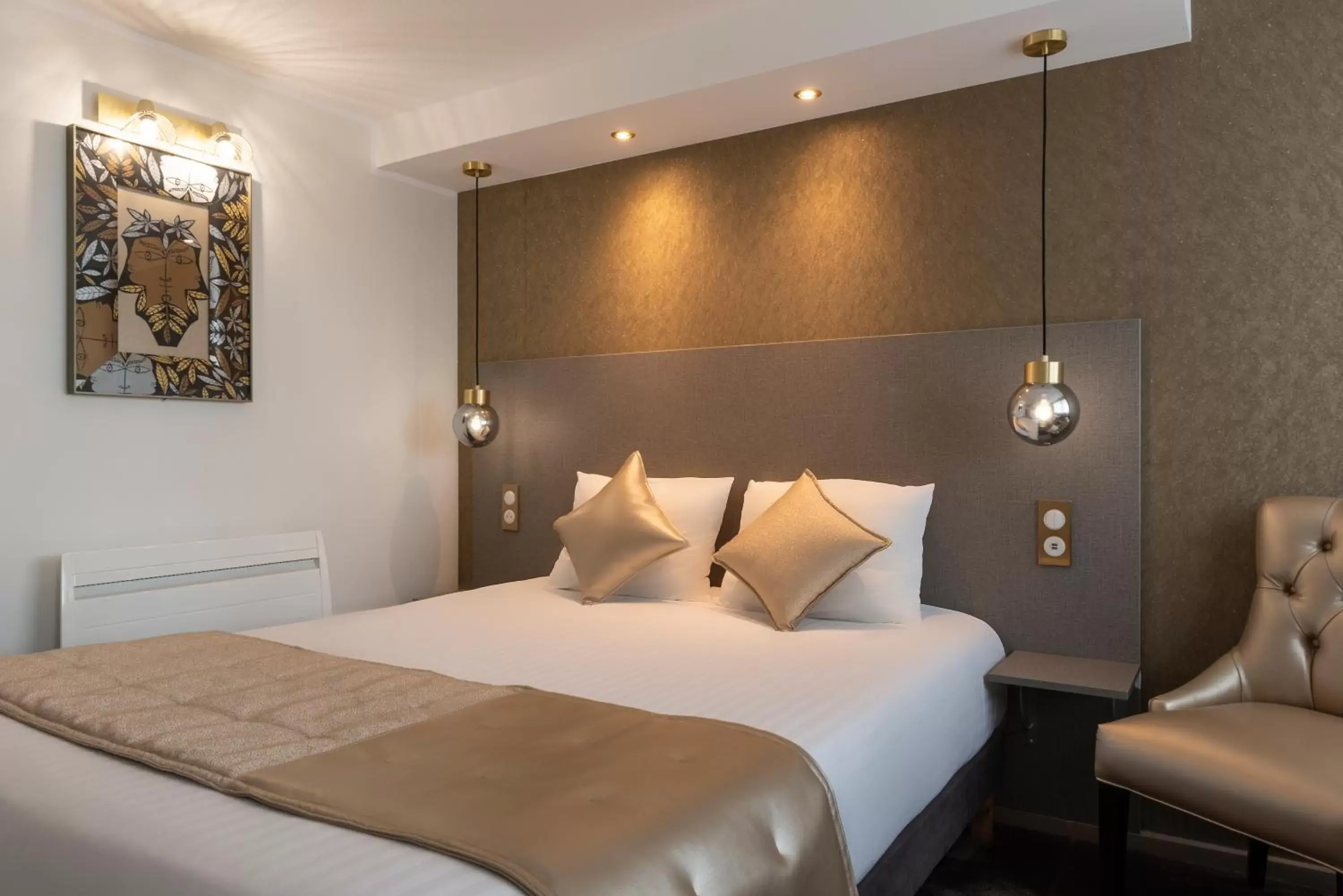 Bed in The Originals City, Hôtel Rennes Sud (Inter-Hotel)
