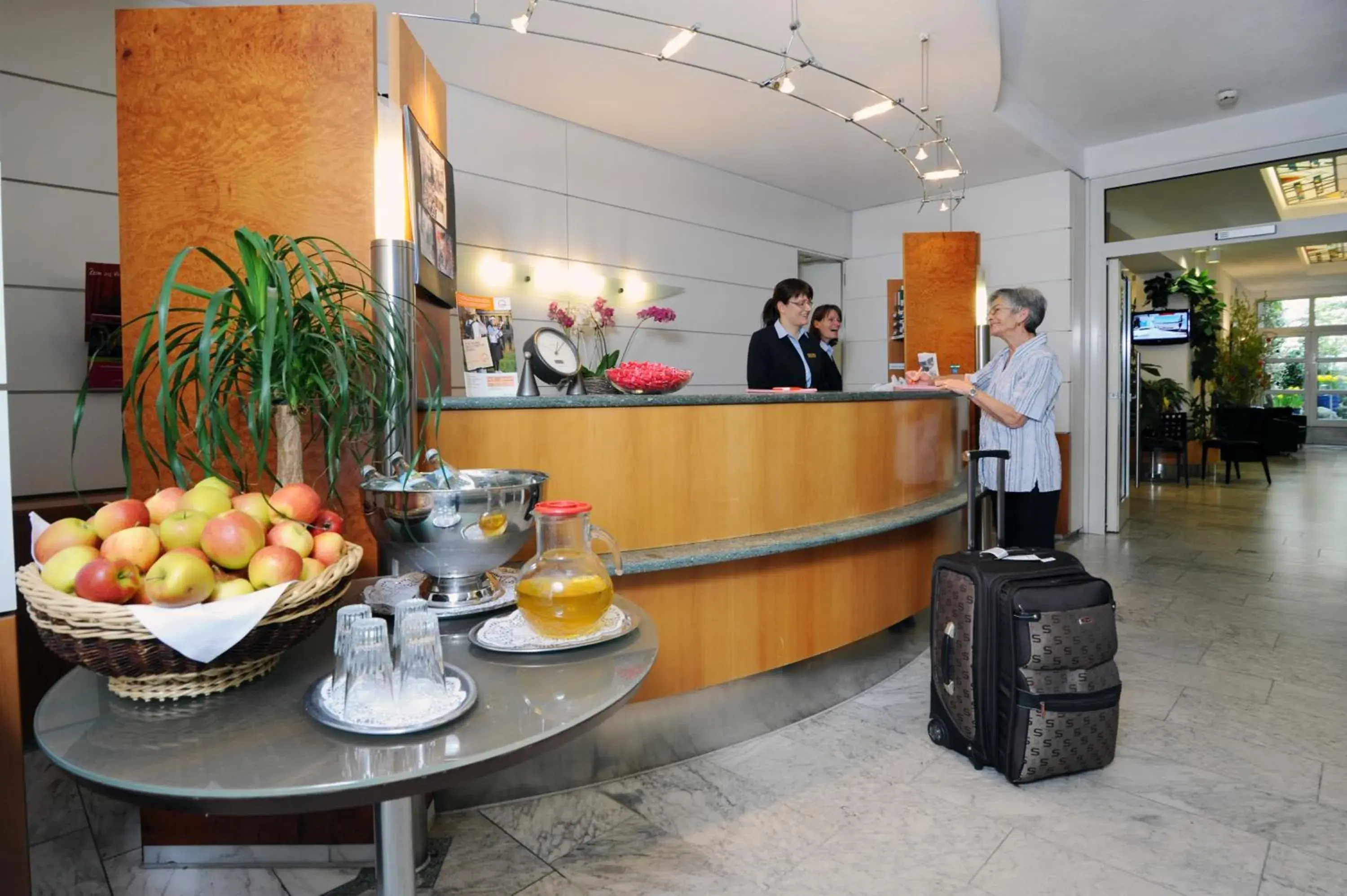 Lobby or reception in Hotel Unger Lobby or reception in Hotel Unger