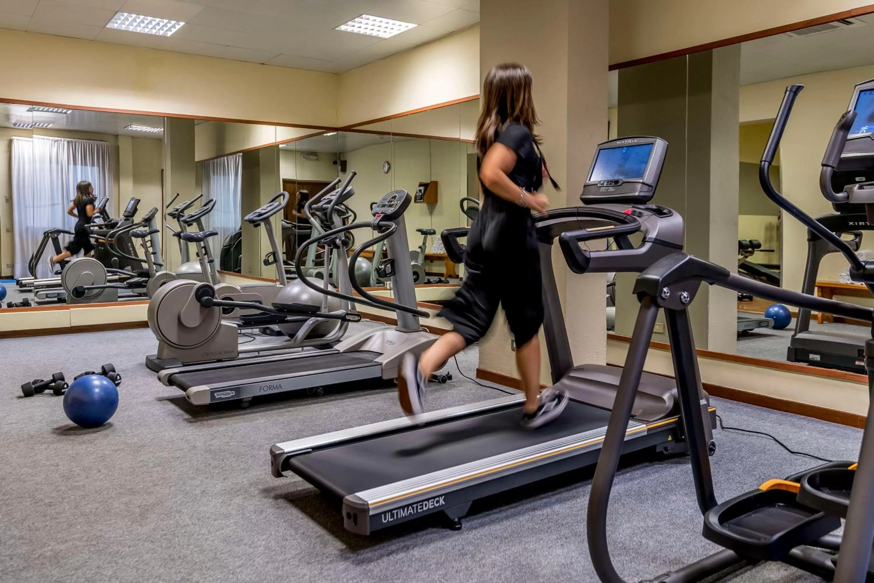 Fitness centre/facilities in Best Western Cavalieri Della Corona