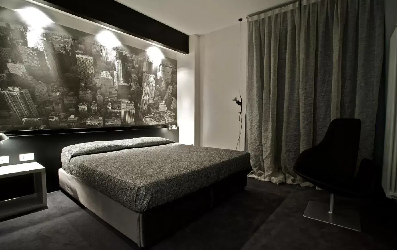 Bedroom, Bed in Design Suite Tirano