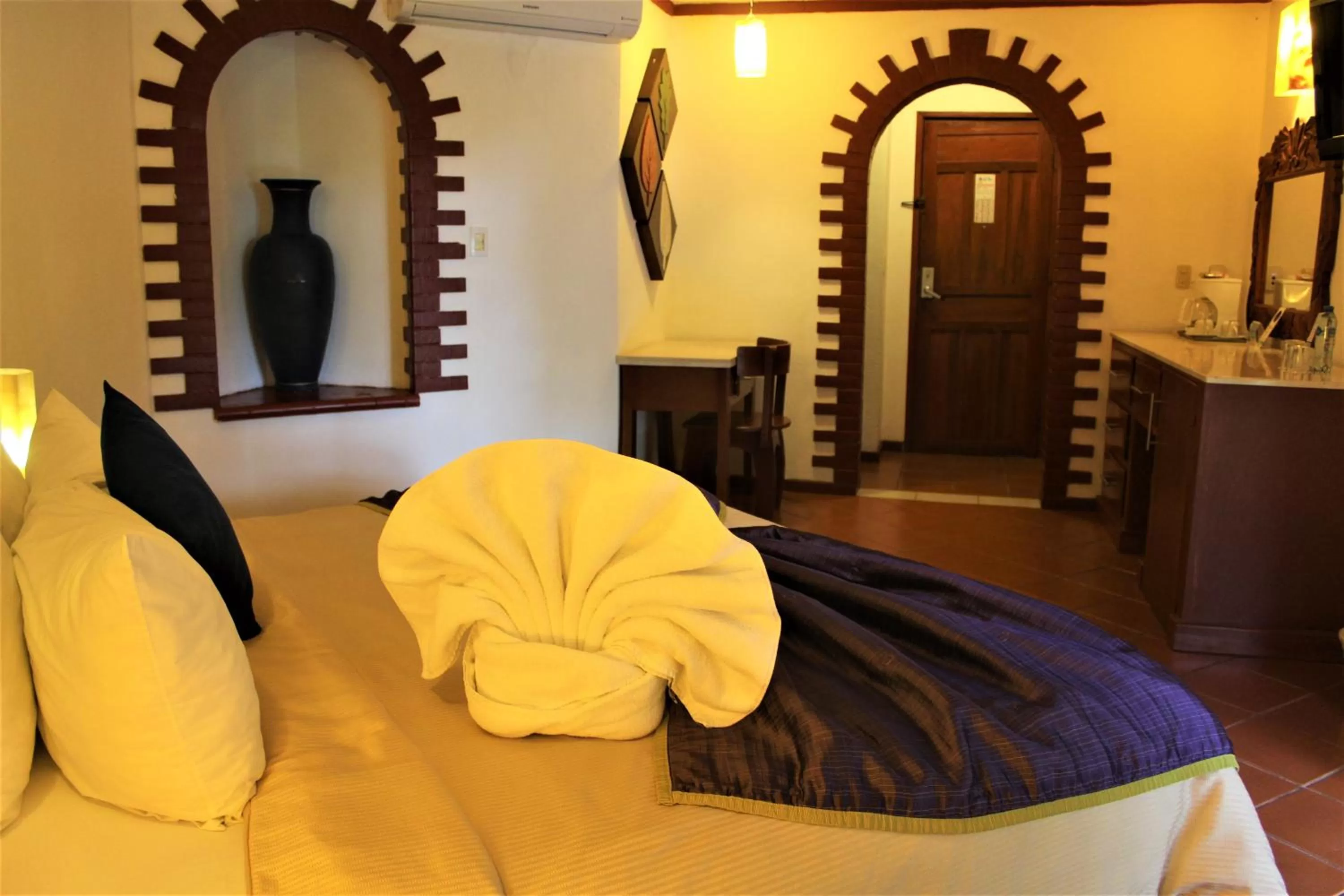 Bedroom in Ecotel Quinta Regia