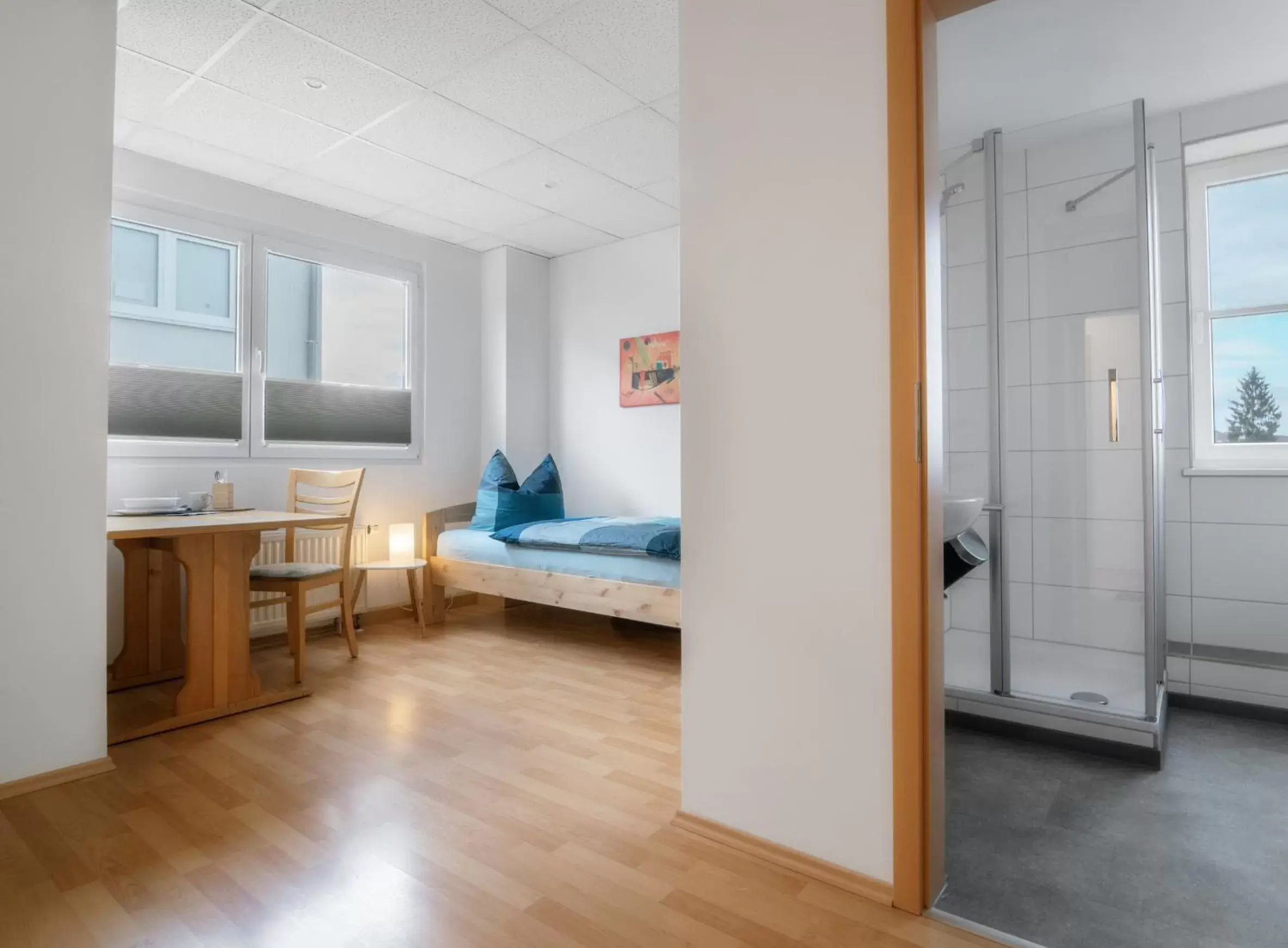 Single Room with Private Bathroom - single occupancy in Pension Schweizer Single Room with Private Bathroom - single occupancy in Pension Schweizer