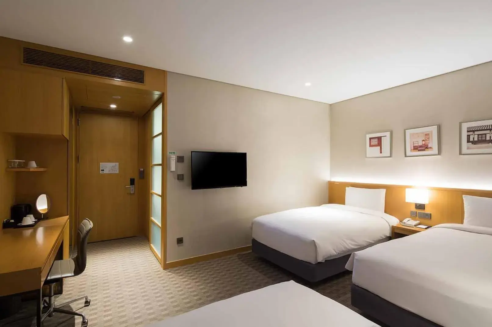 Bedroom, Bed in Sotetsu Hotels The Splaisir Seoul Dongdaemun