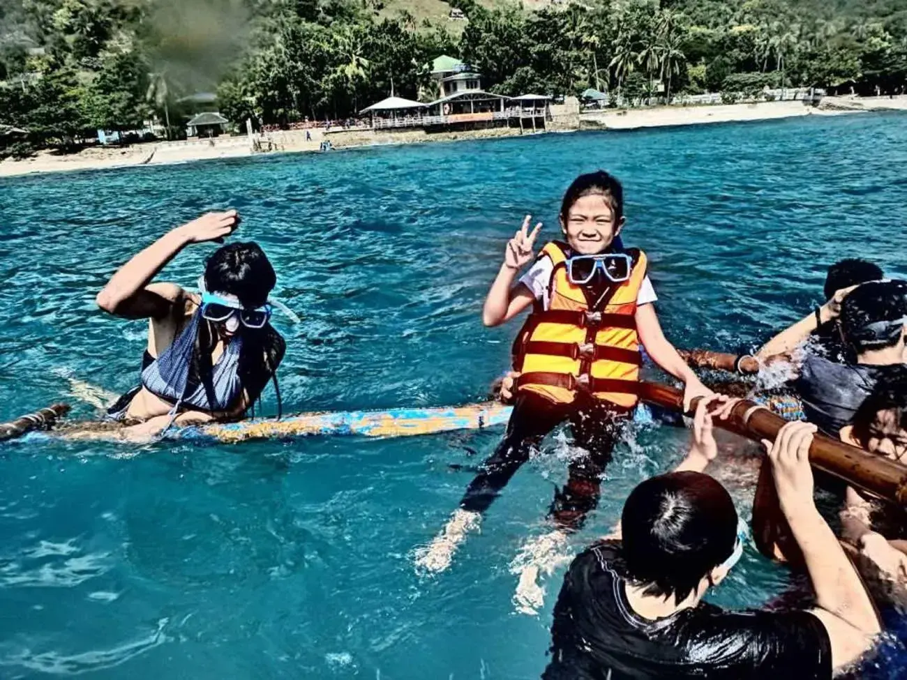 Swimming Pool in Island Front - Bangcogon Resort and Restaurant