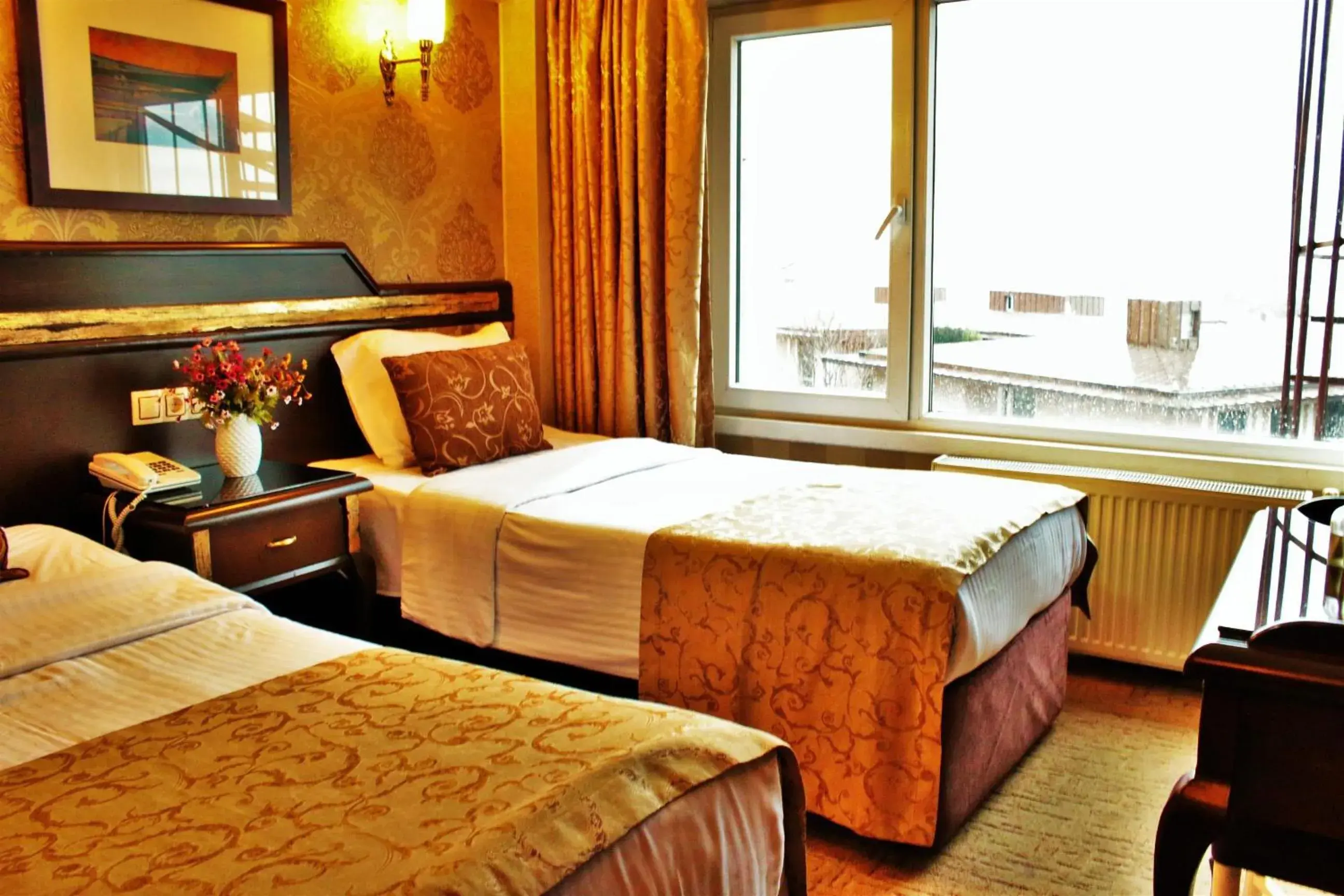 View (from property/room), Bed in Sultanahmet Park Hotel