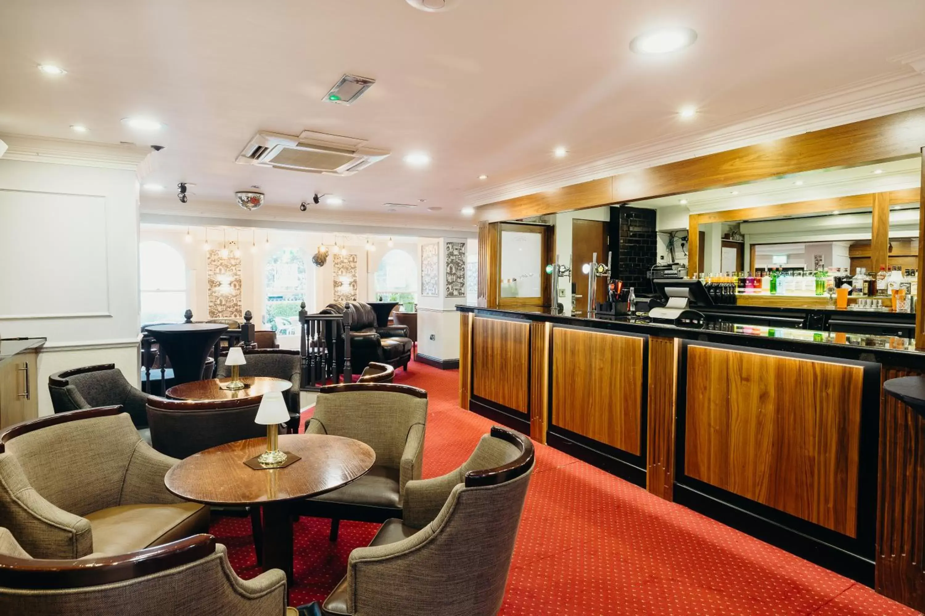 Lounge or bar, Restaurant/Places to Eat in Crown Spa Hotel Scarborough by Compass Hospitality
