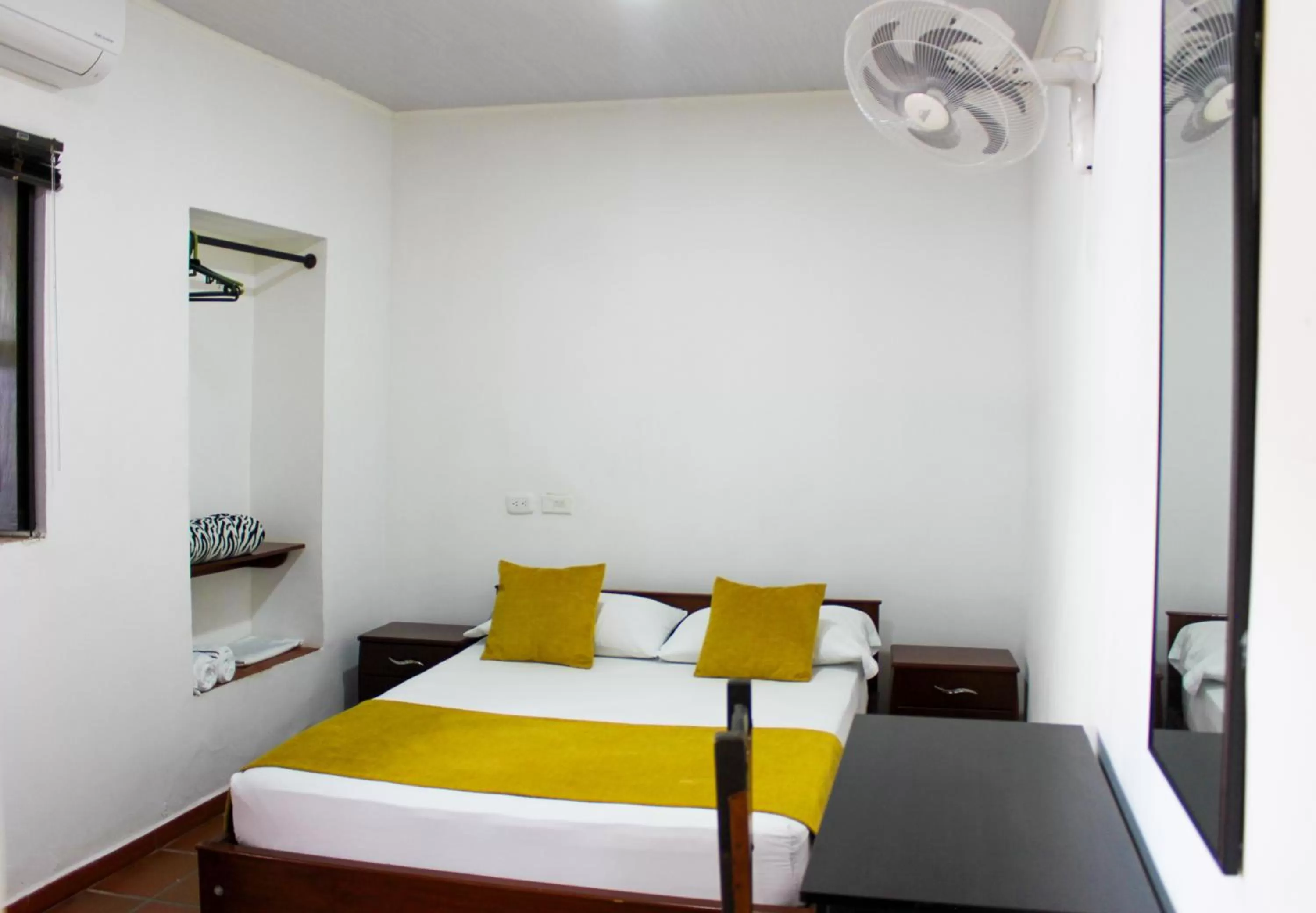 Bed in Hotel Colonial San Felipe