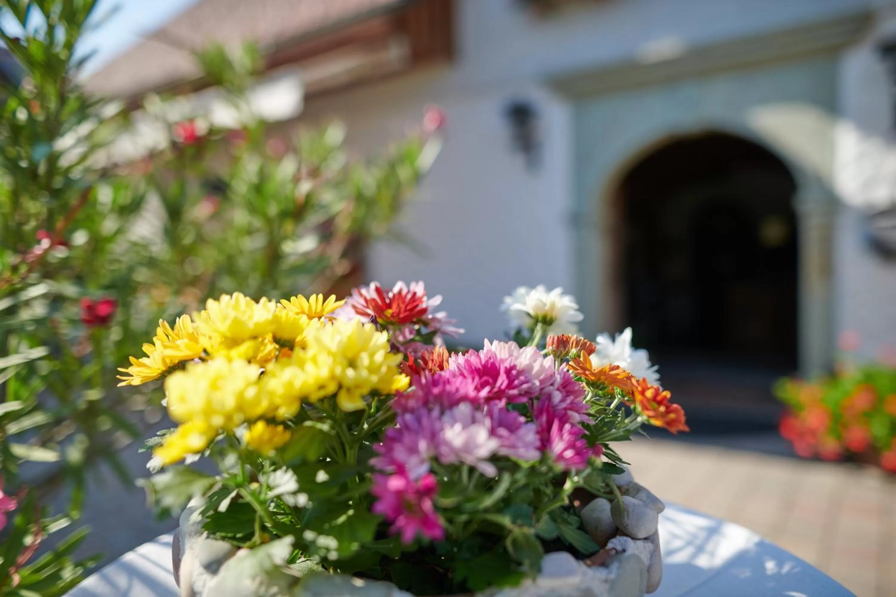 Decorative detail in Penzion Berc
