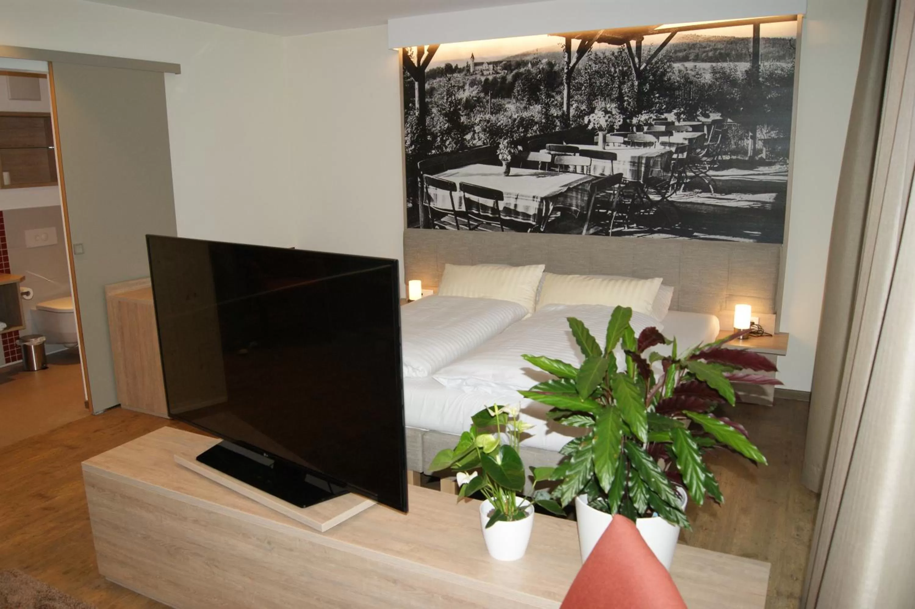 Bedroom in Hotel Restaurant Muckensee