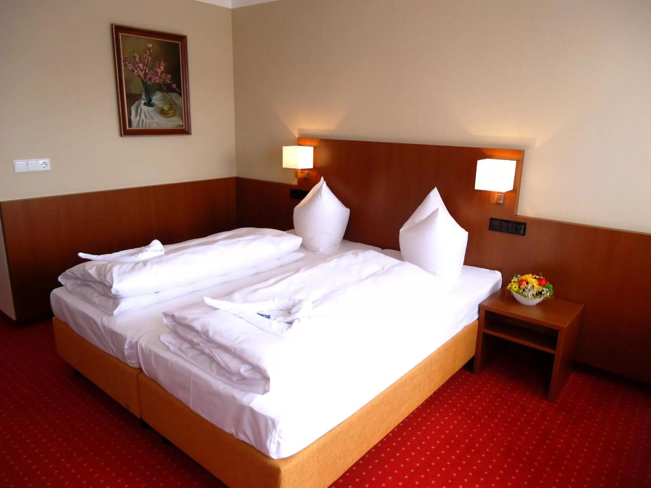 Bed in Hotel Gasthof Posthalter