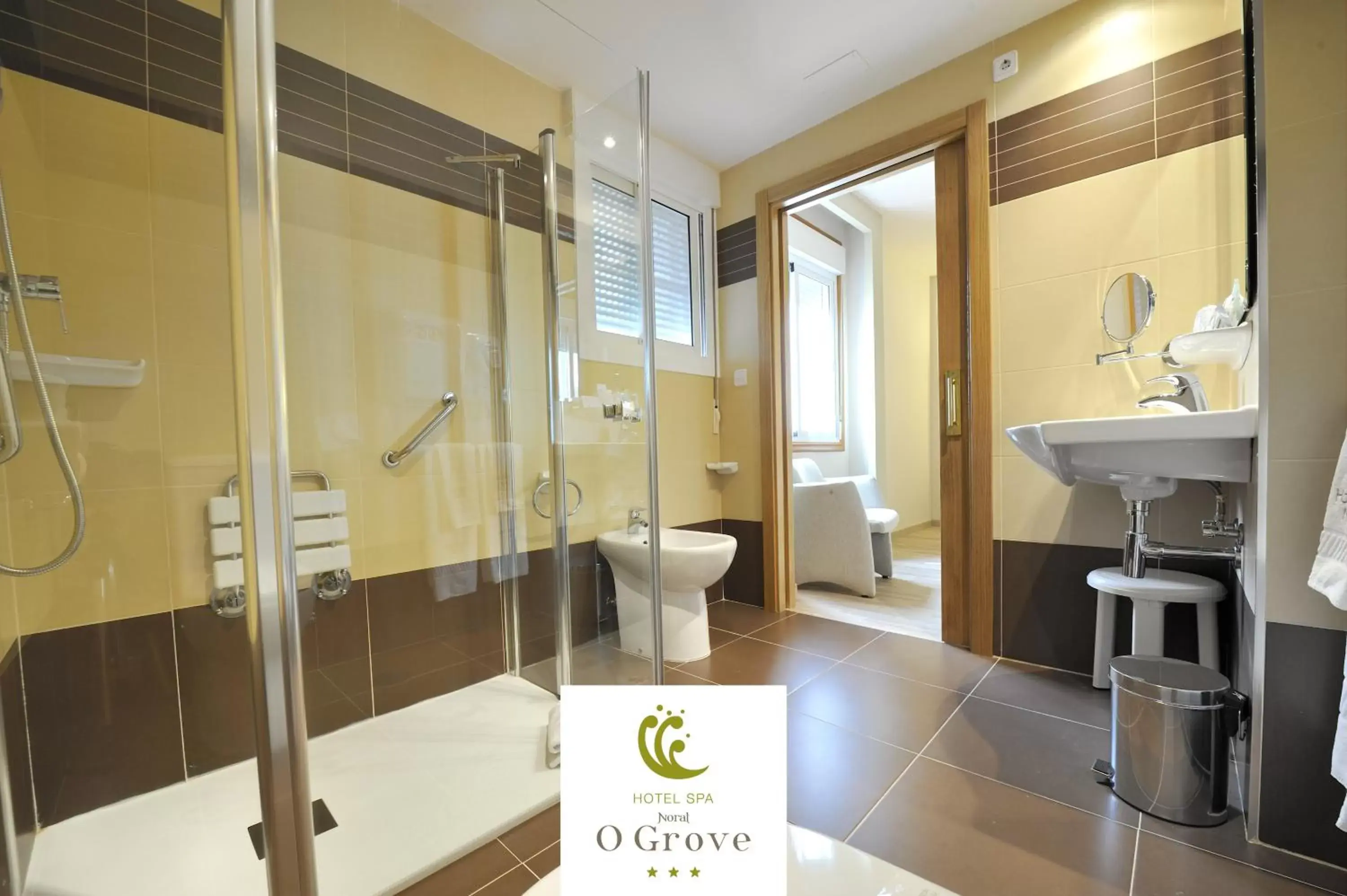 Bathroom in Hotel Spa Norat O Grove 3* Superior