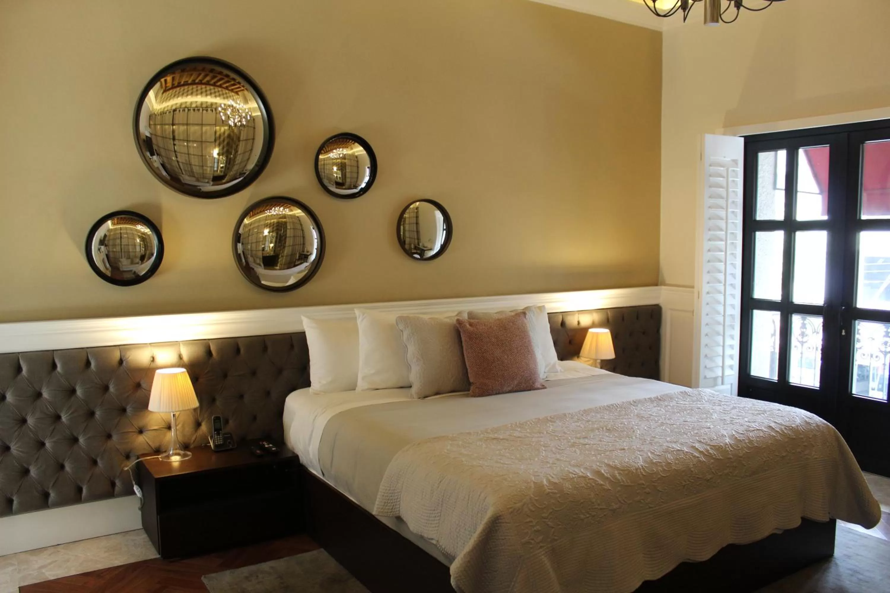 Bed in Hotel Boutique Margarita Toluca