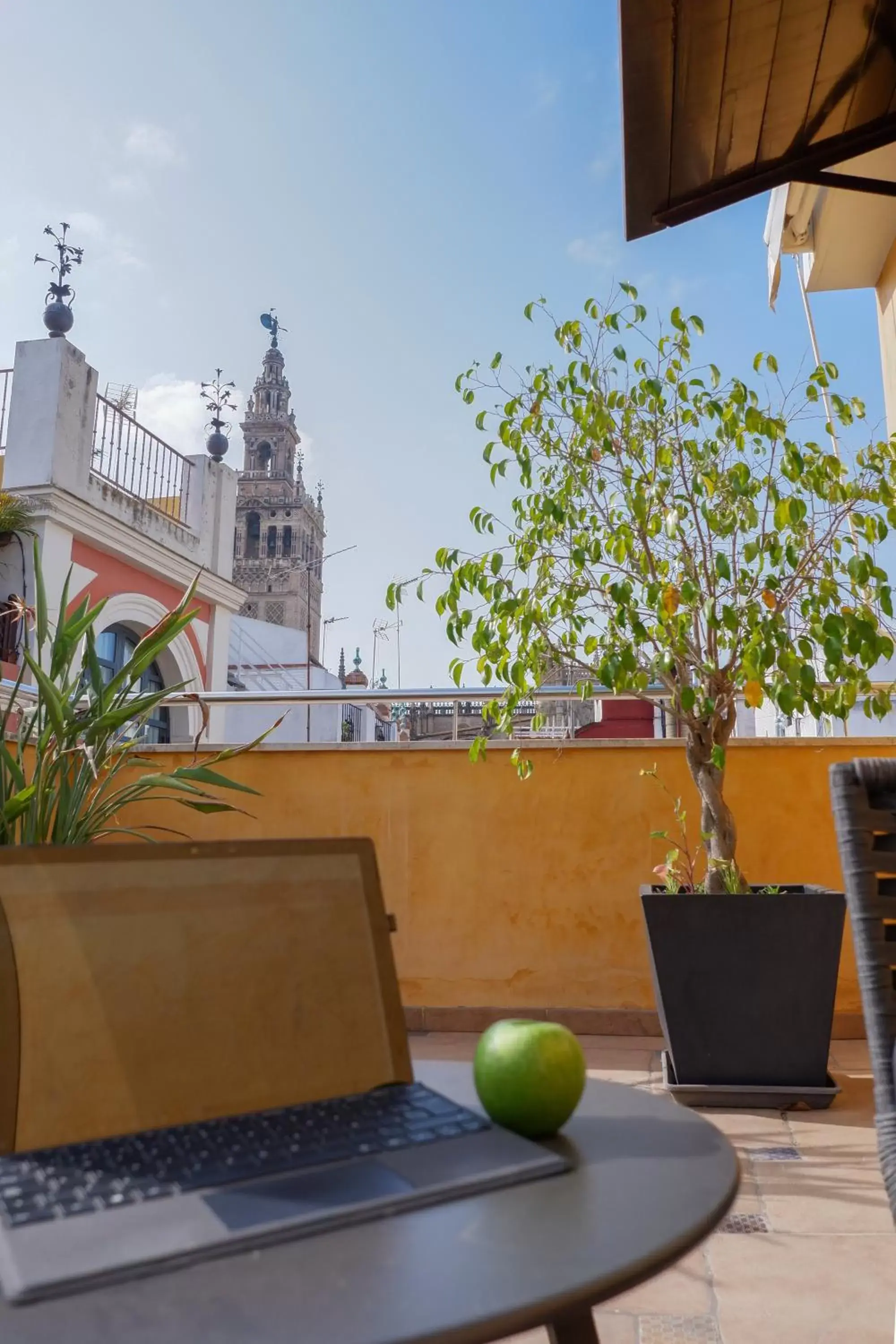 Balcony/Terrace in U-Sense Sevilla Centro