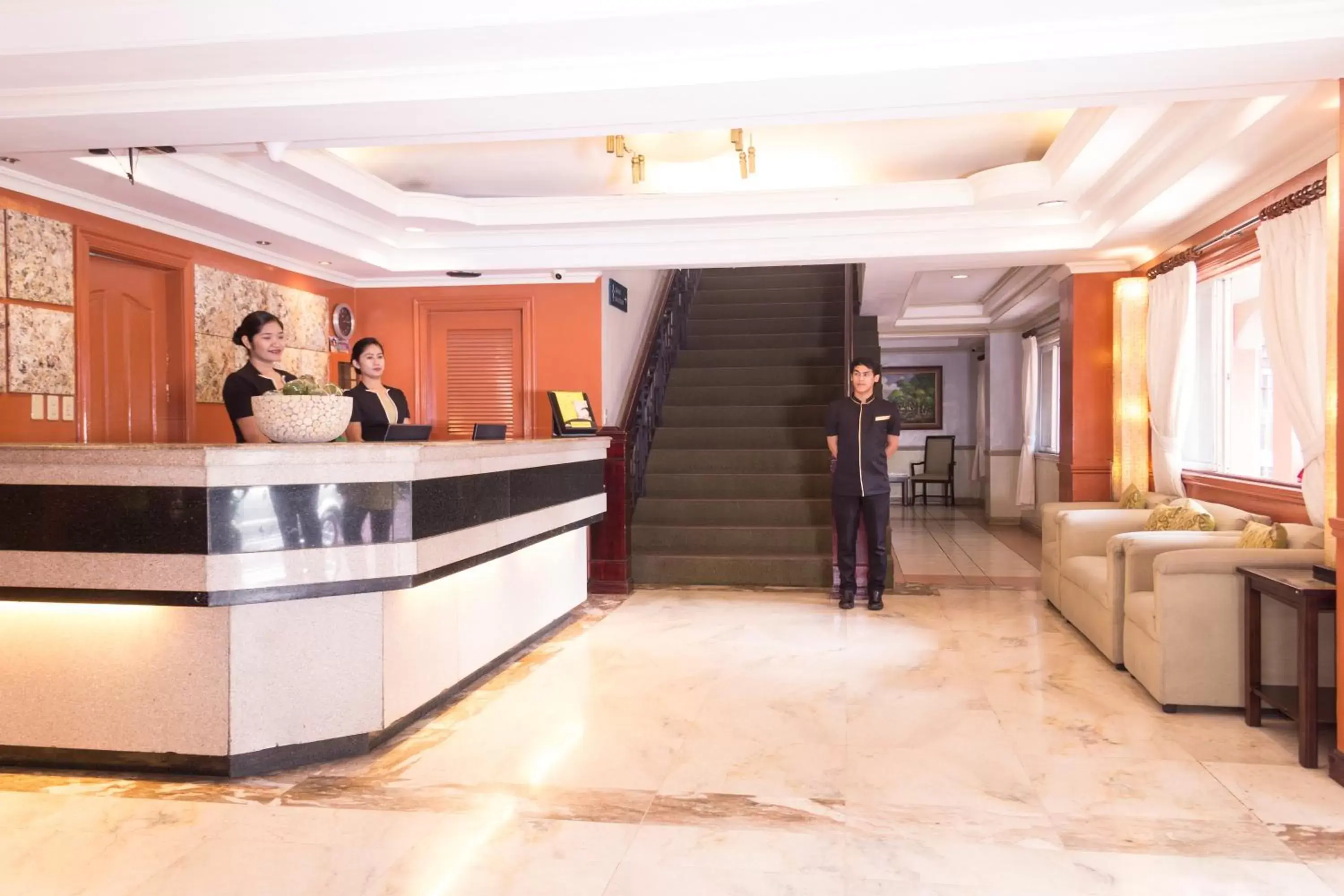 Lobby or reception, Staff in Tagaytay Country Hotel