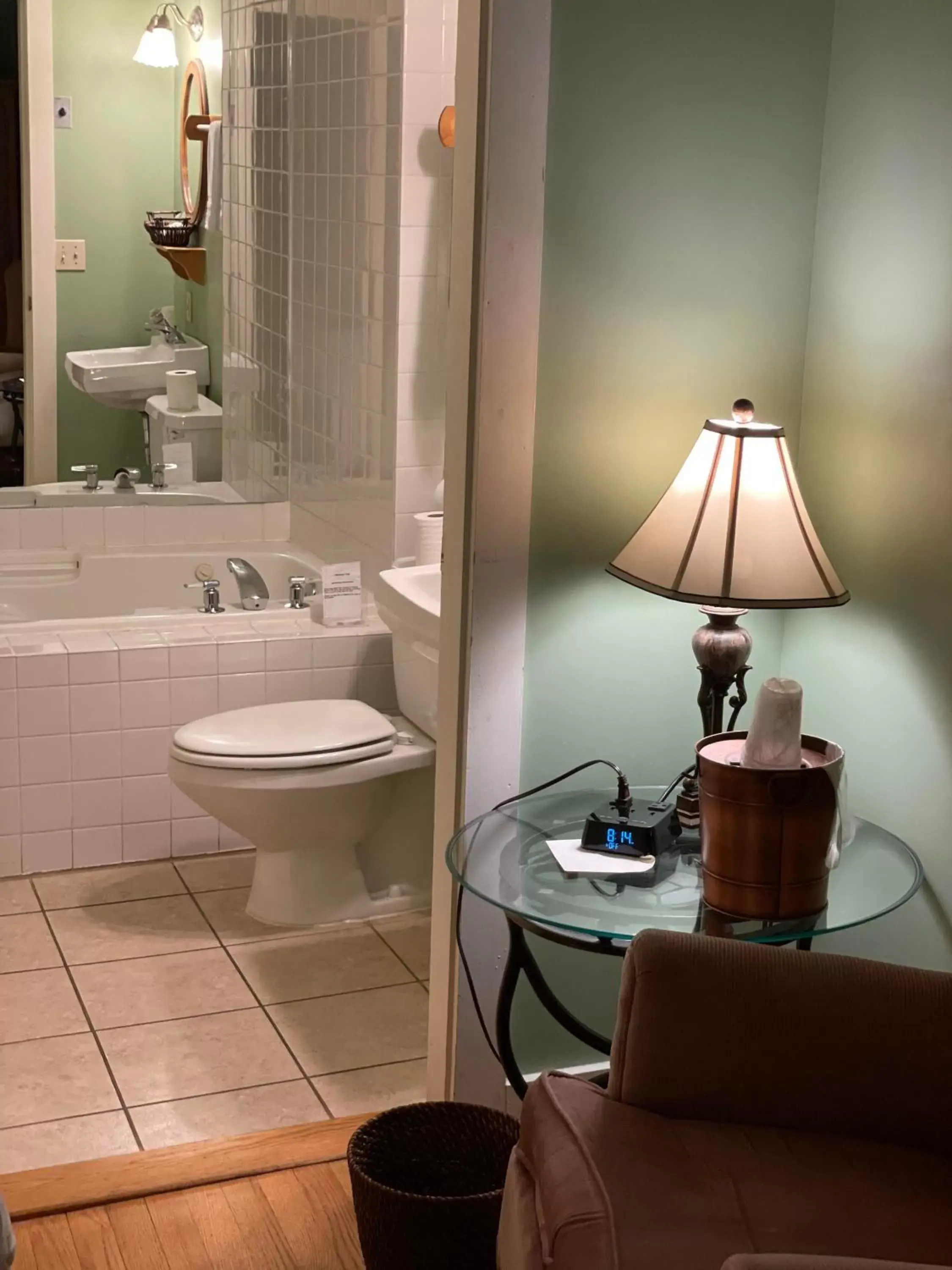 Bathroom in Smugglers Notch Inn