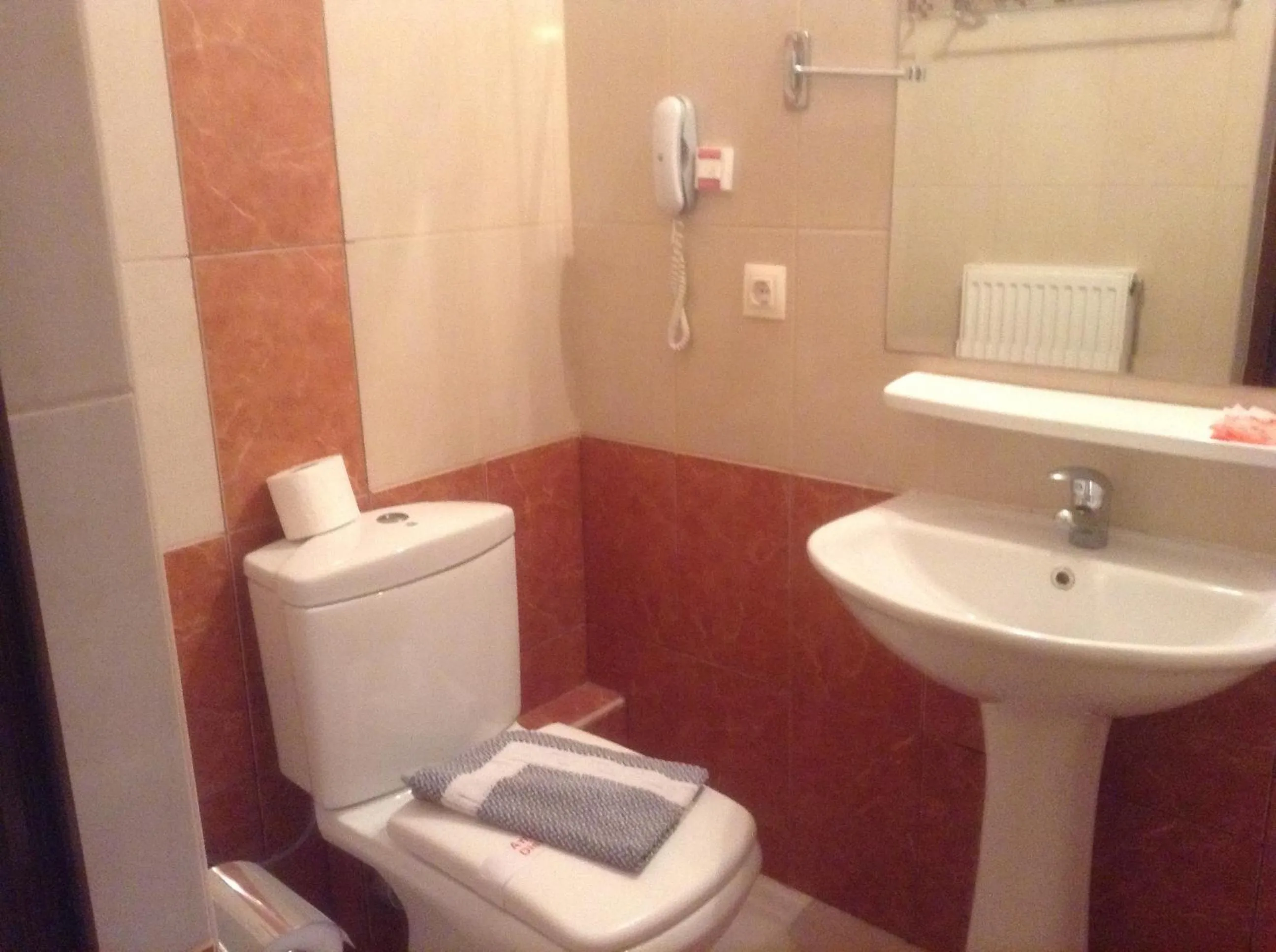 Toilet in Hotel Kosta Famissi