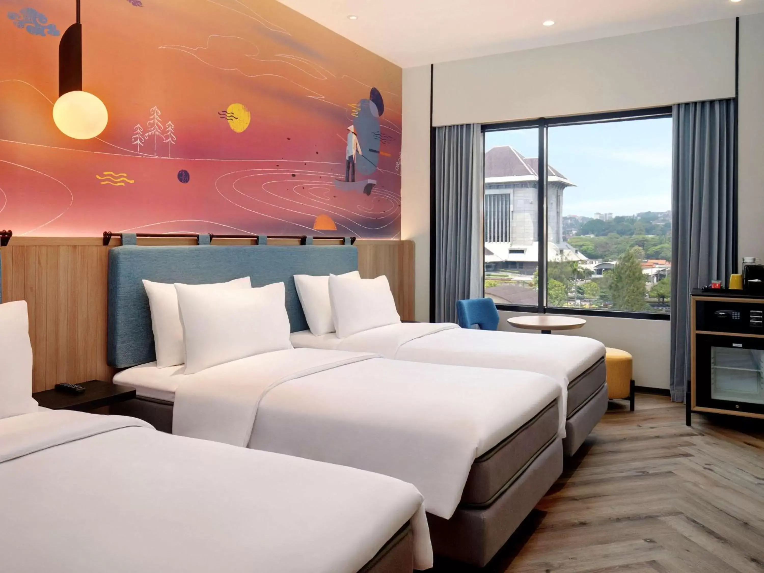 Bedroom, Bed in ibis Styles Semarang Simpang Lima