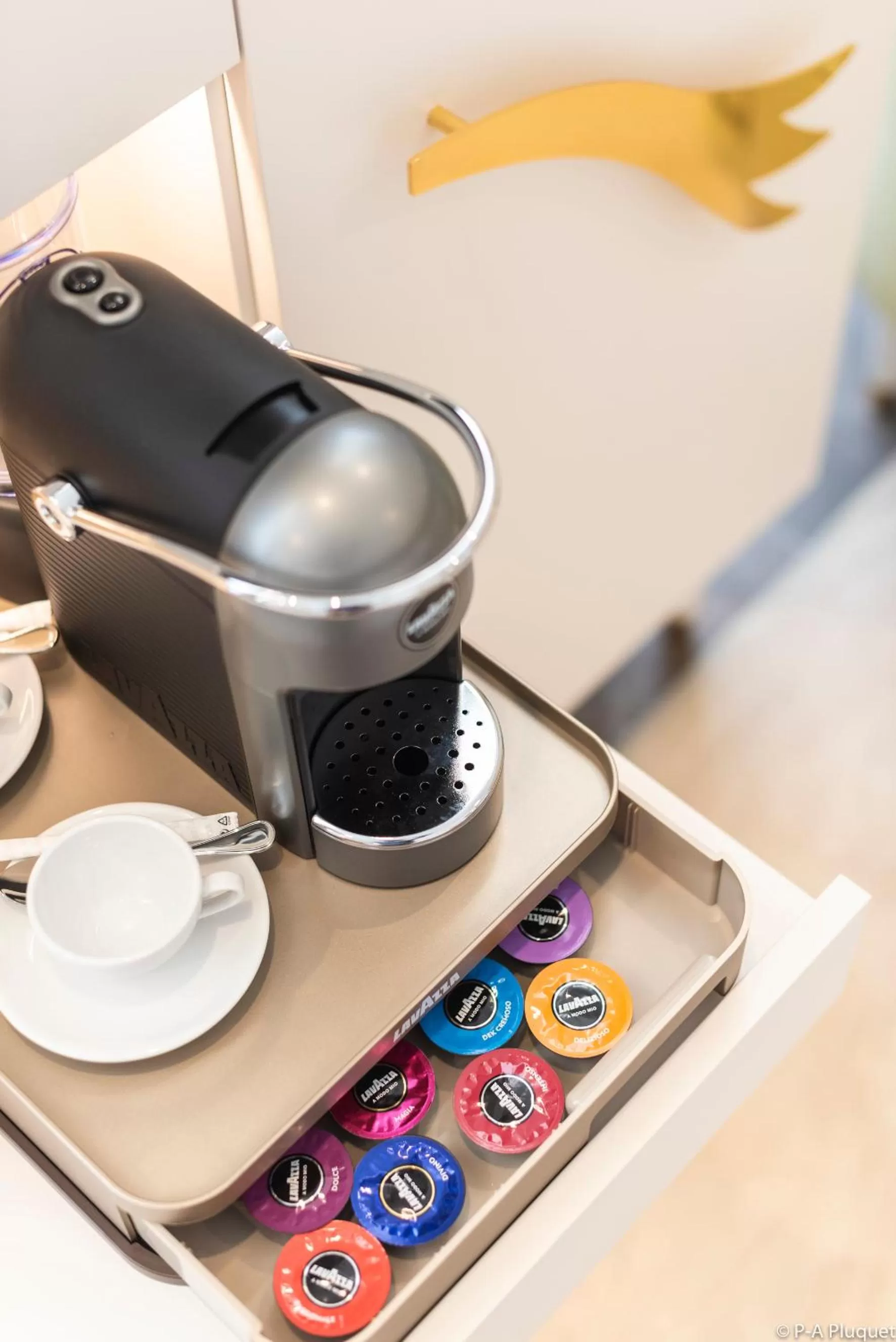 Coffee/tea facilities in Boscolo Lyon Hotel & Spa