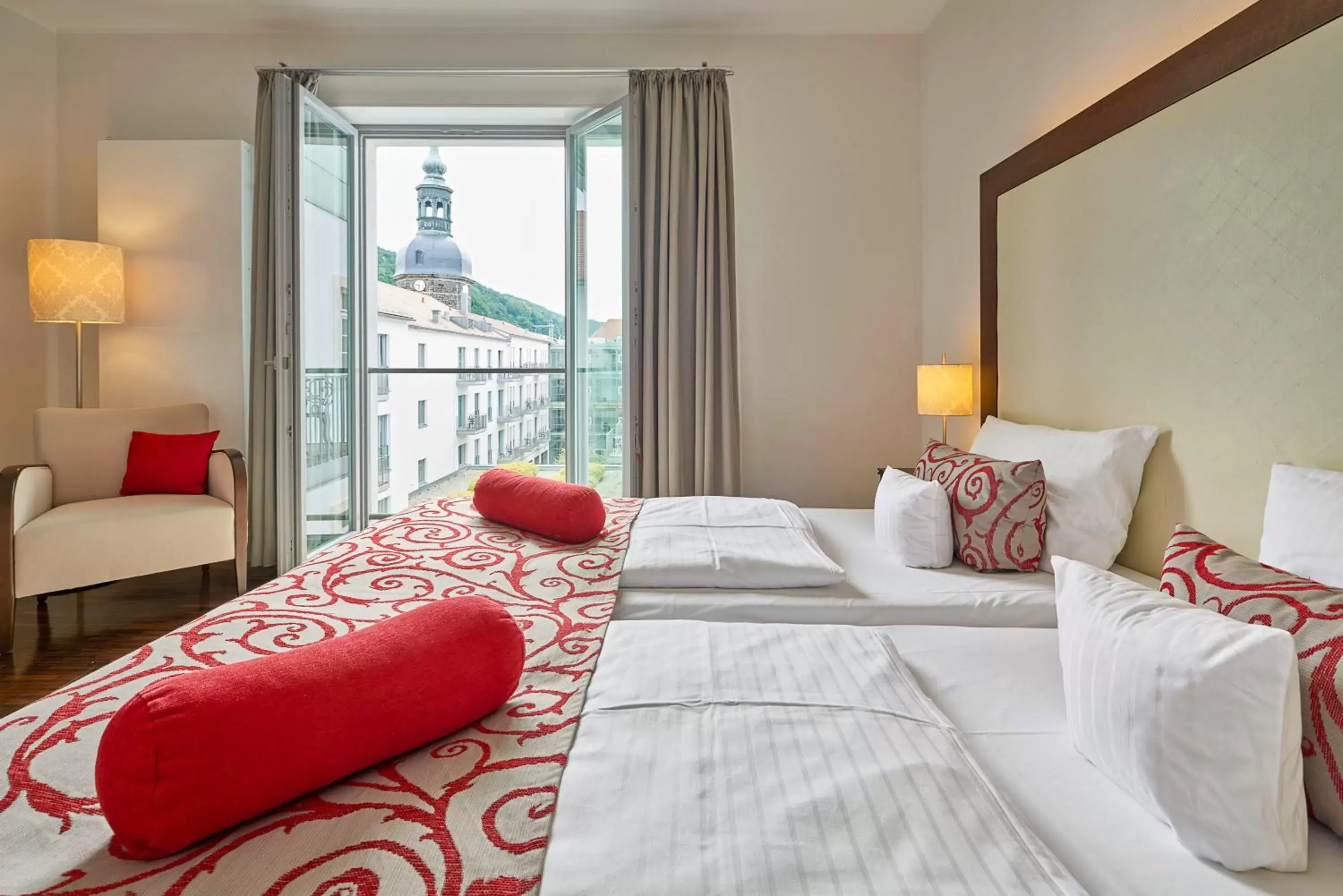 Photo of the whole room, Bed in Hotel Elbresidenz an der Therme