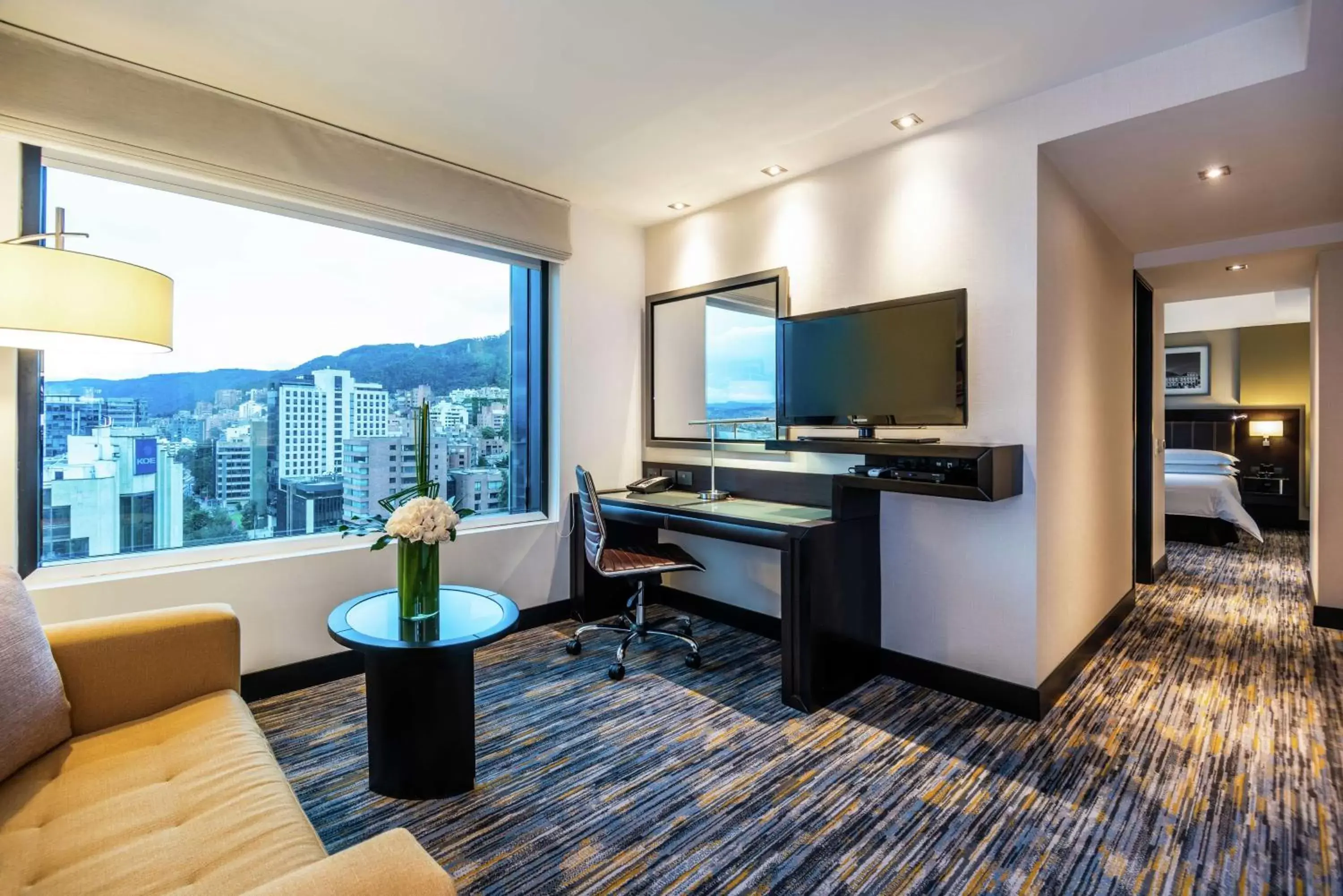 Living room in Hilton Bogotá