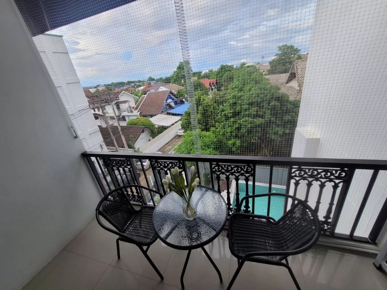 Balcony/Terrace in THAI HOTEL CHIANGMAI