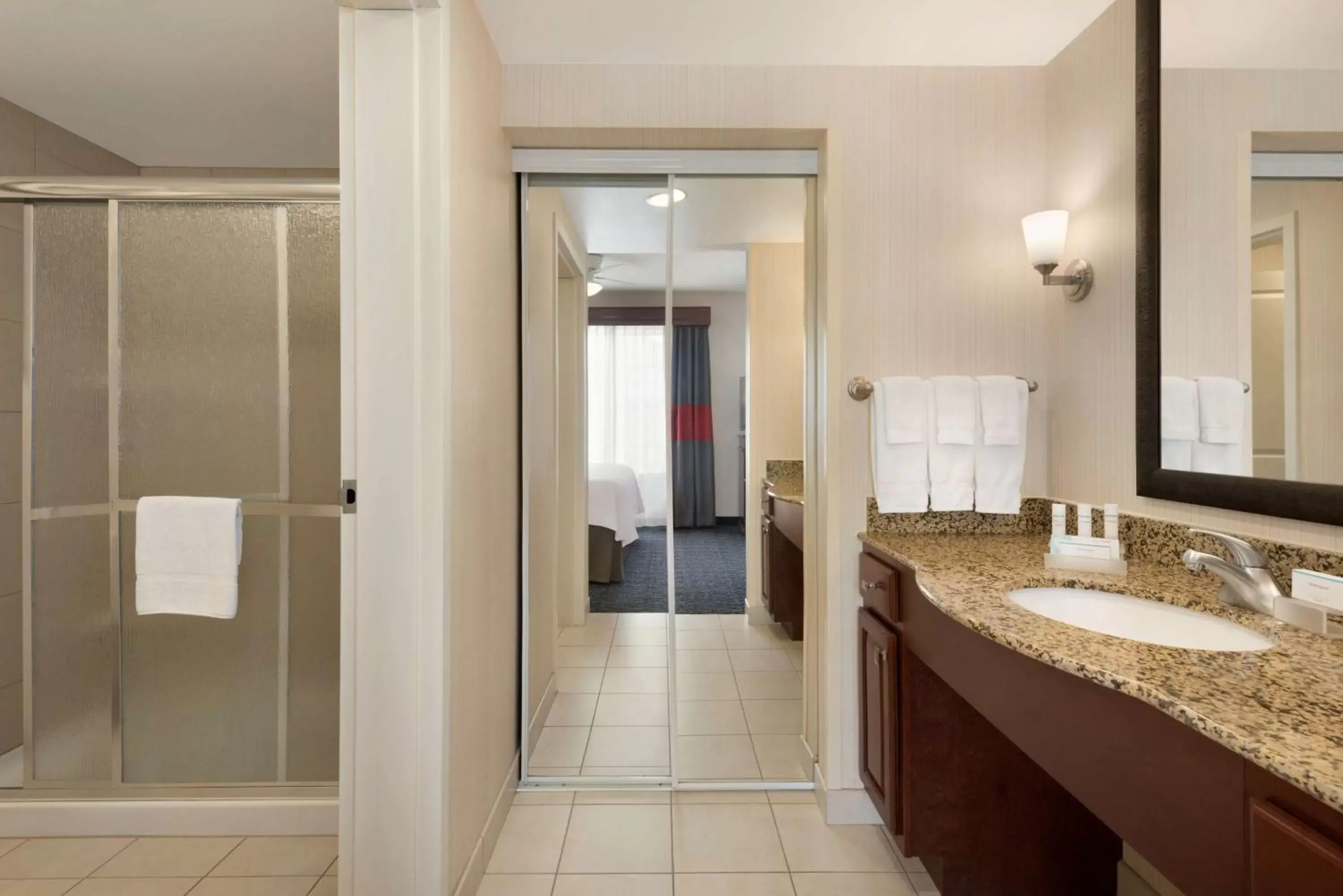 Bathroom in Homewood Suites by Hilton Madison West