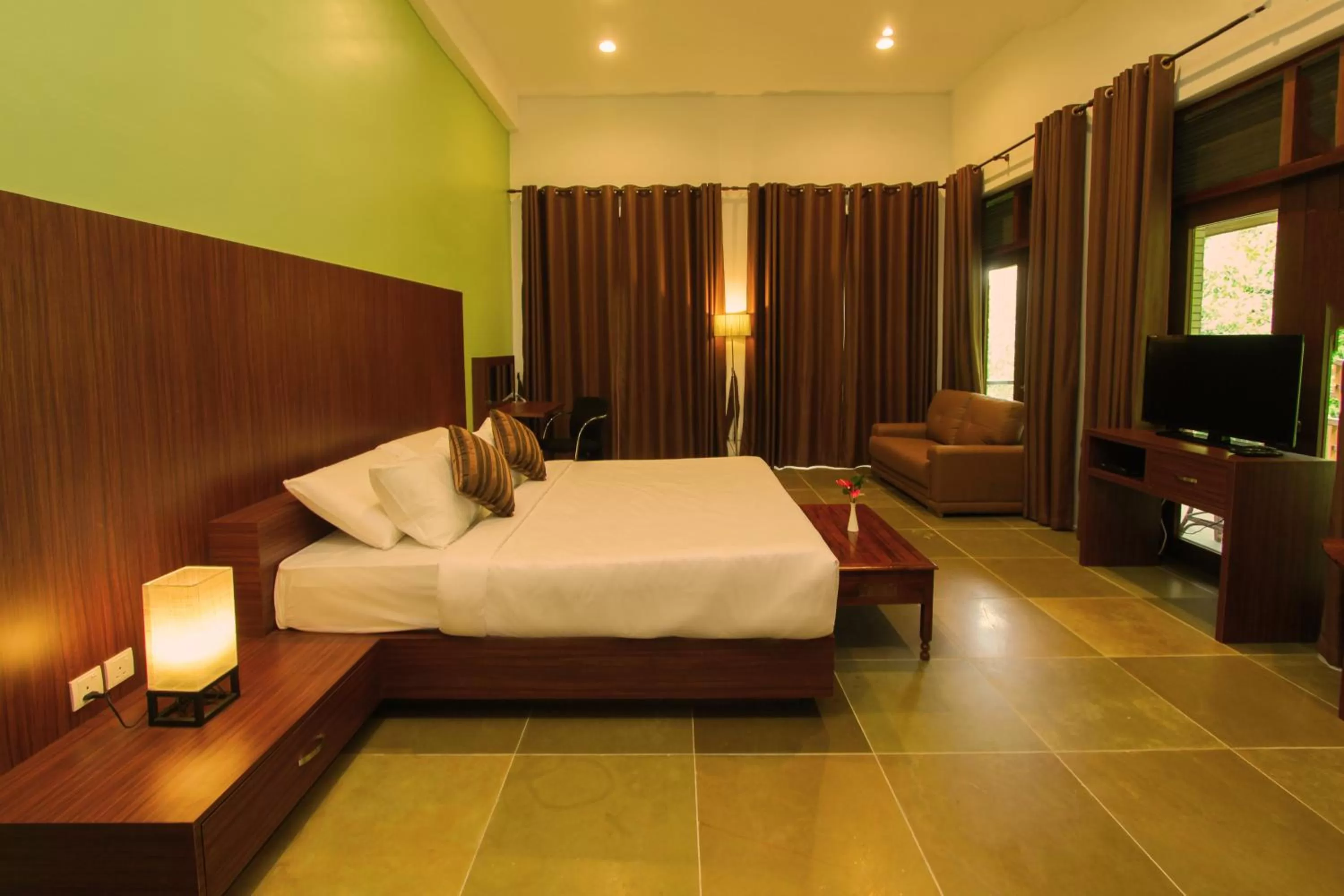 TV and multimedia, Bed in Harmony Valley Retreat