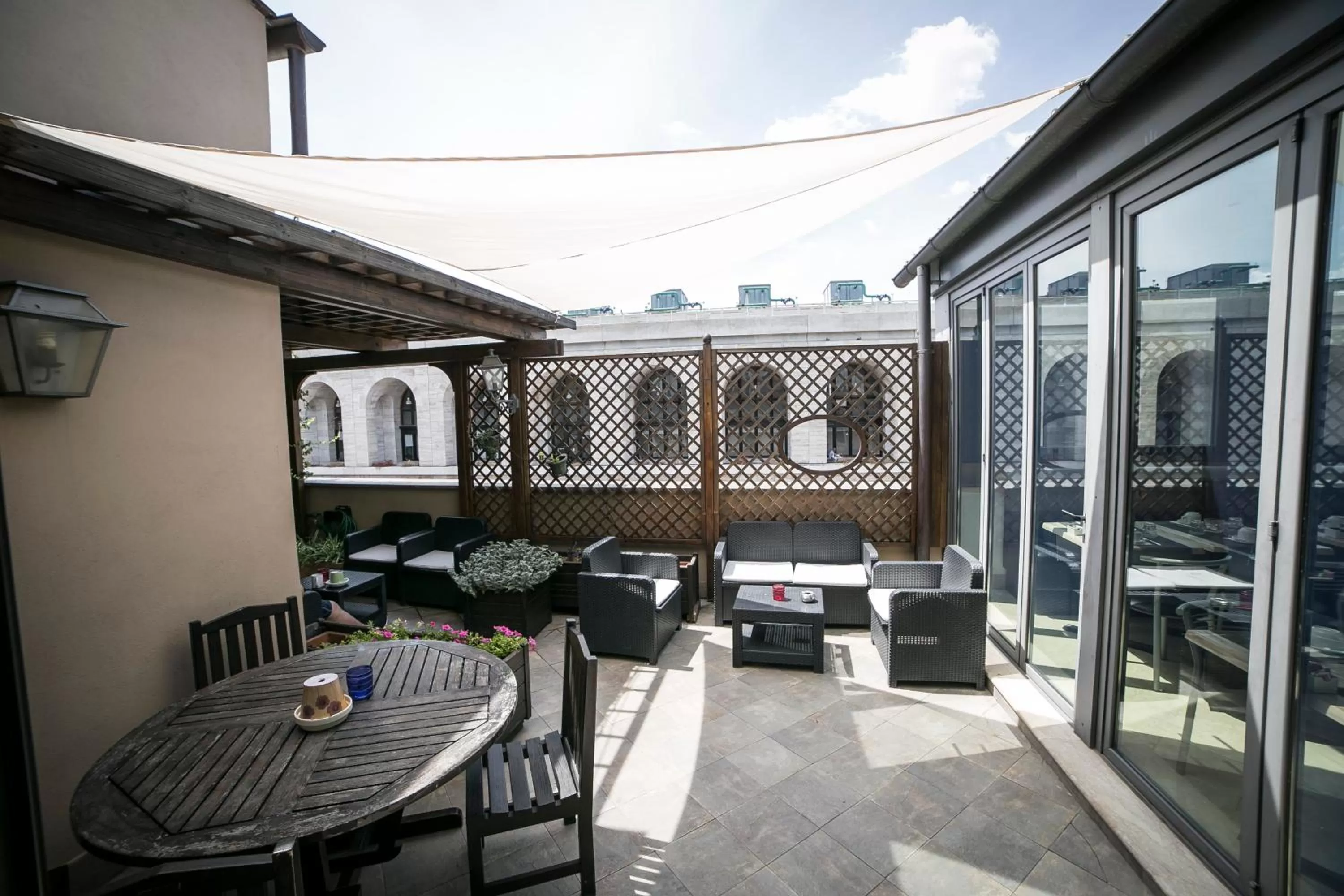 Balcony/Terrace in Hotel Aphrodite