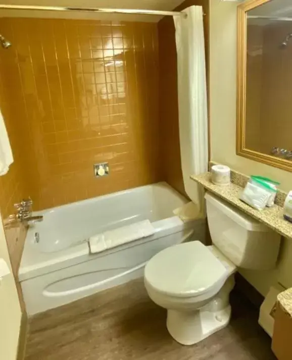 Bathroom in Travelodge by Wyndham Edmonton East