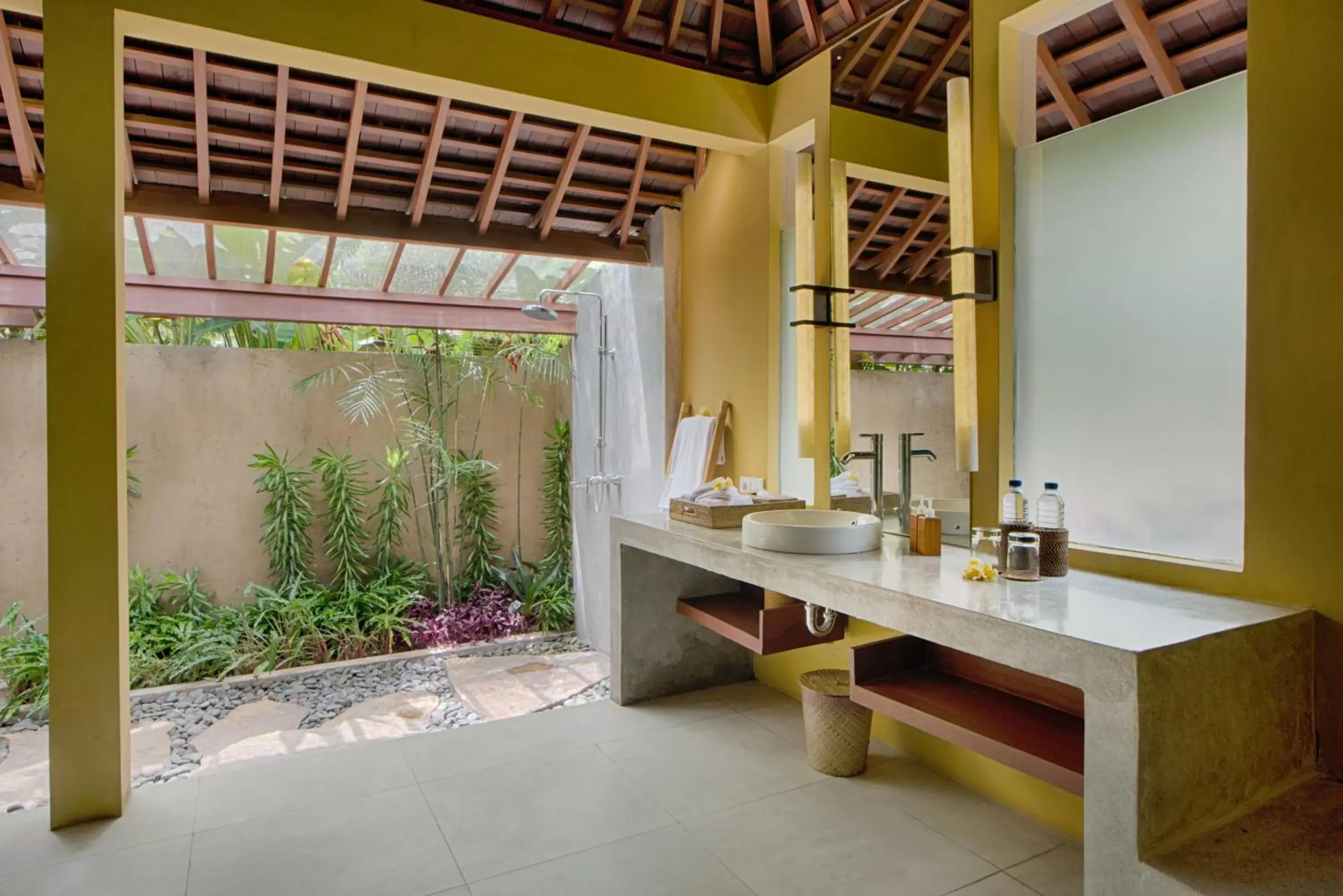 Bathroom in Temuku Villas Ubud - CHSE Certified