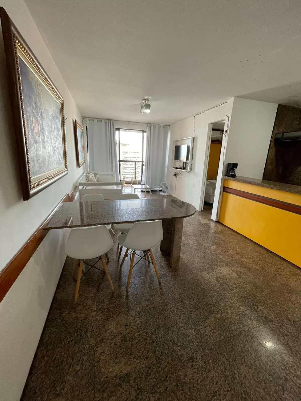 Dining Area in Flat Atlântico Neto