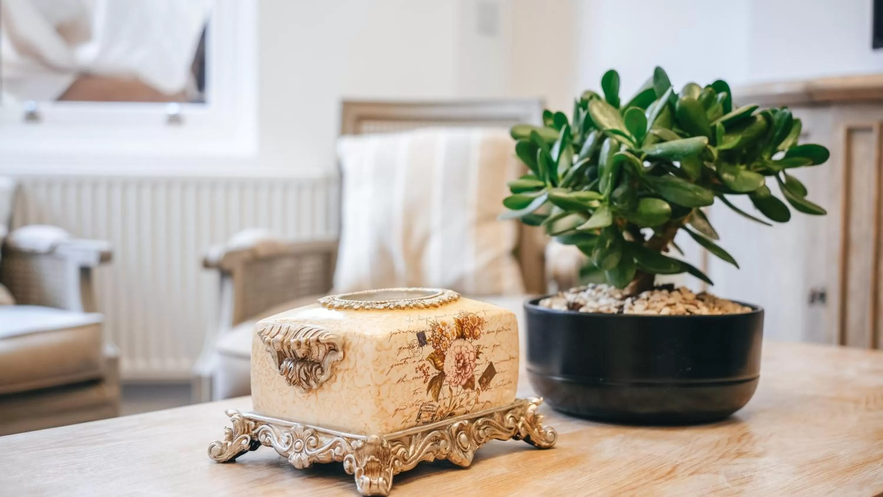 Living room in The Avonmore Olympia