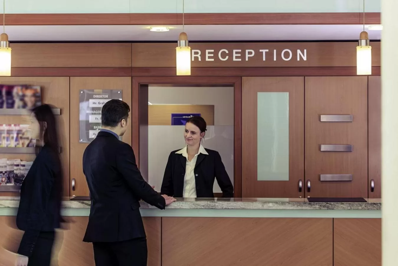 Lobby or reception in Mercure Hotel Schweinfurt Maininsel