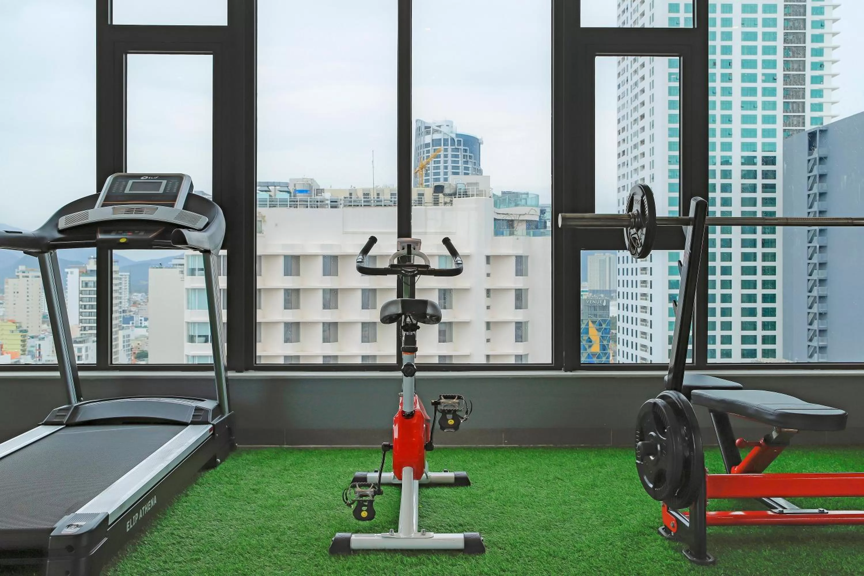 Fitness centre/facilities in Seana Hotel