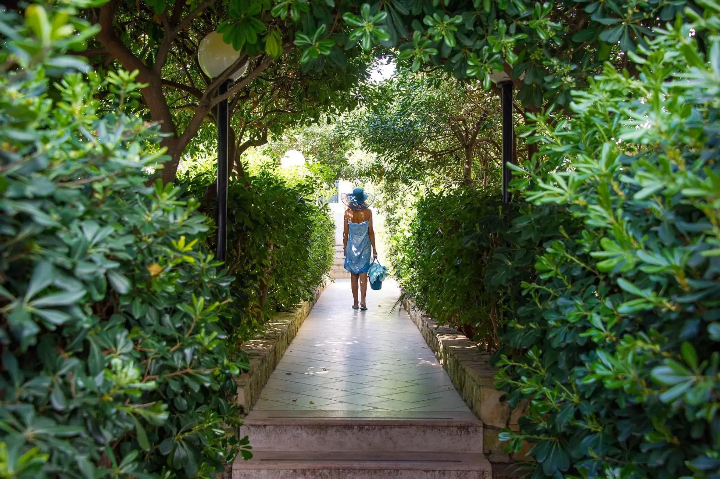 Garden in Hotel Terminal - Caroli Hotels