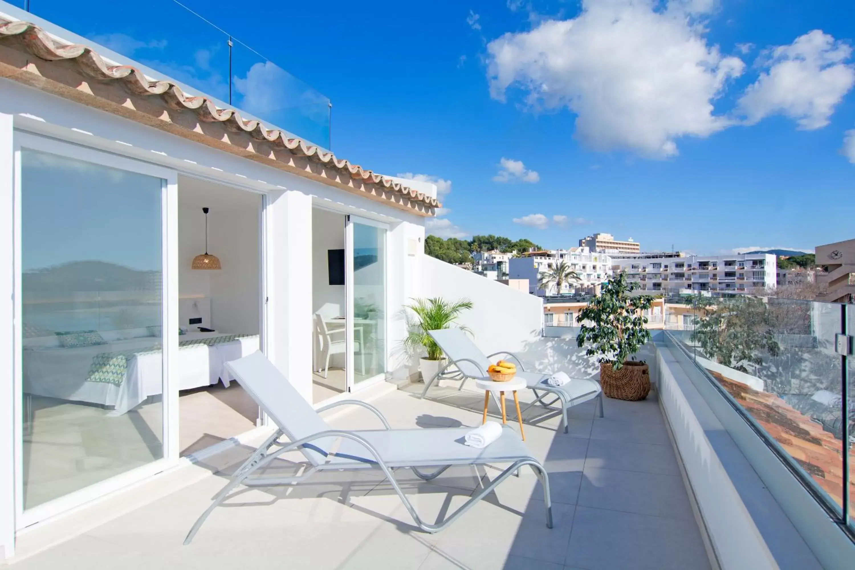 Balcony/Terrace in Paguera Treff Boutique Hotel