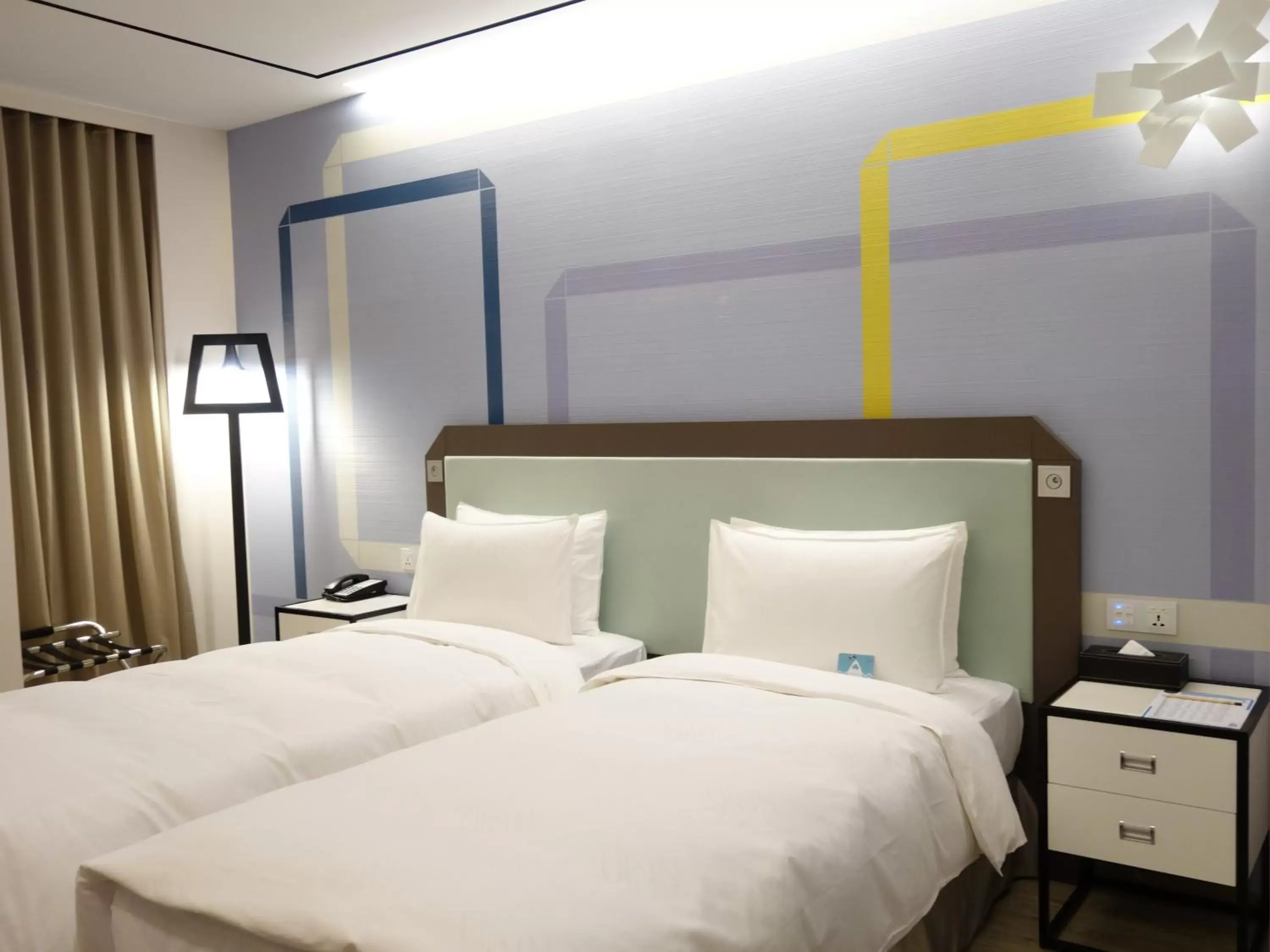 Bed in Uinn Business Hotel-Shihlin