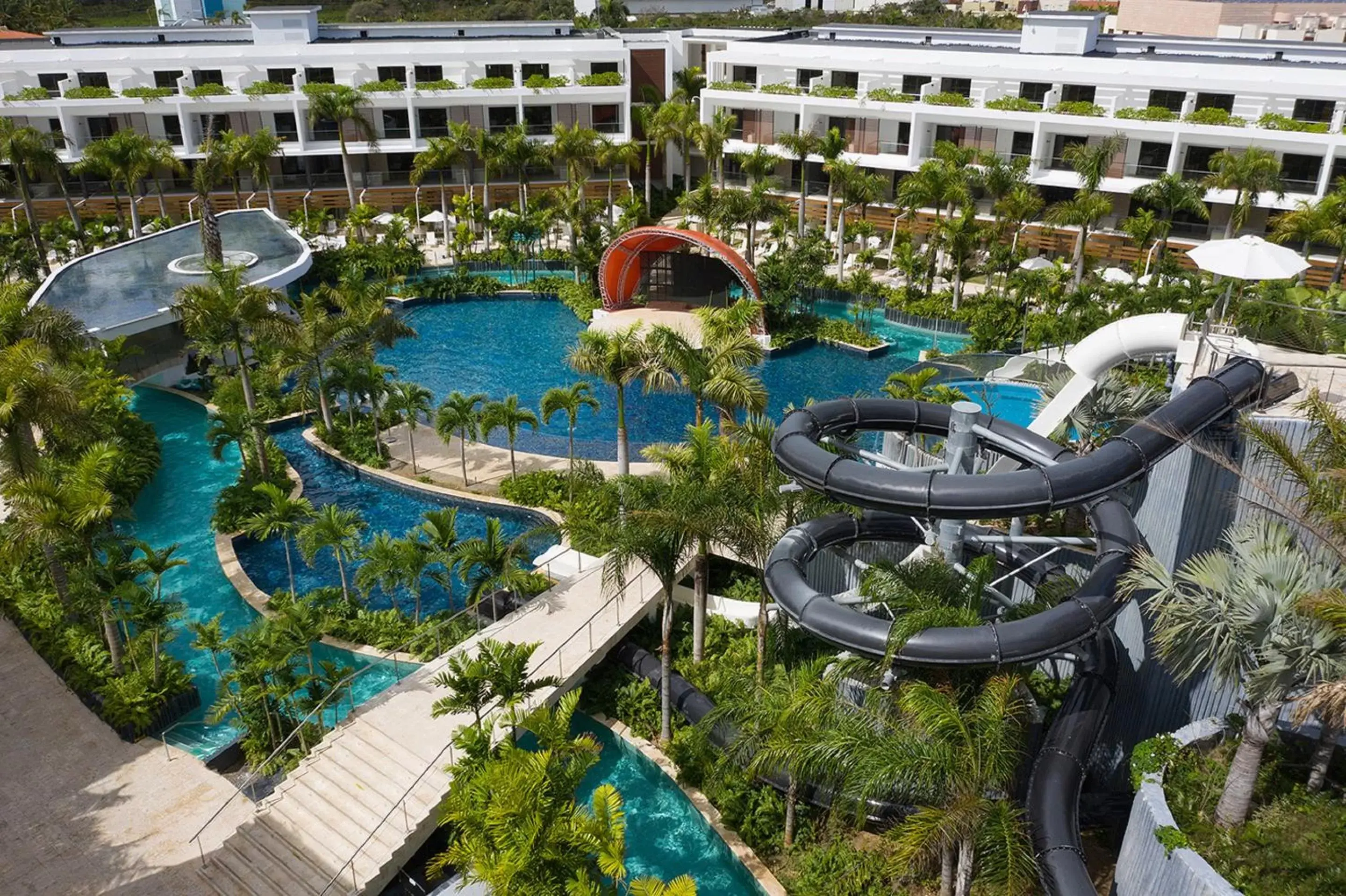Bird's eye view, Pool View in Dreams Onyx Resort & Spa - All Inclusive